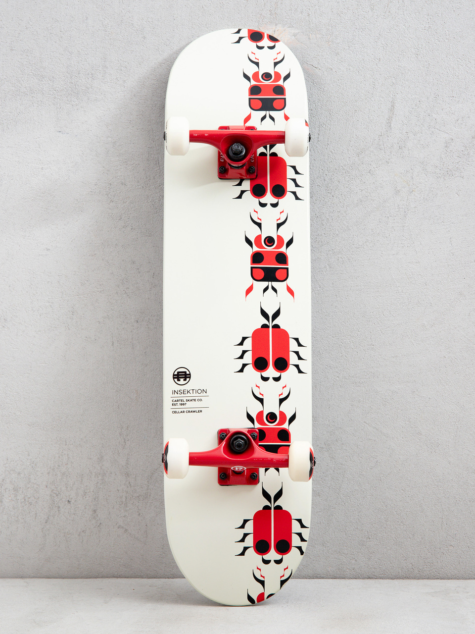 Cartel Skateboards Insektion Skateboard (cream)