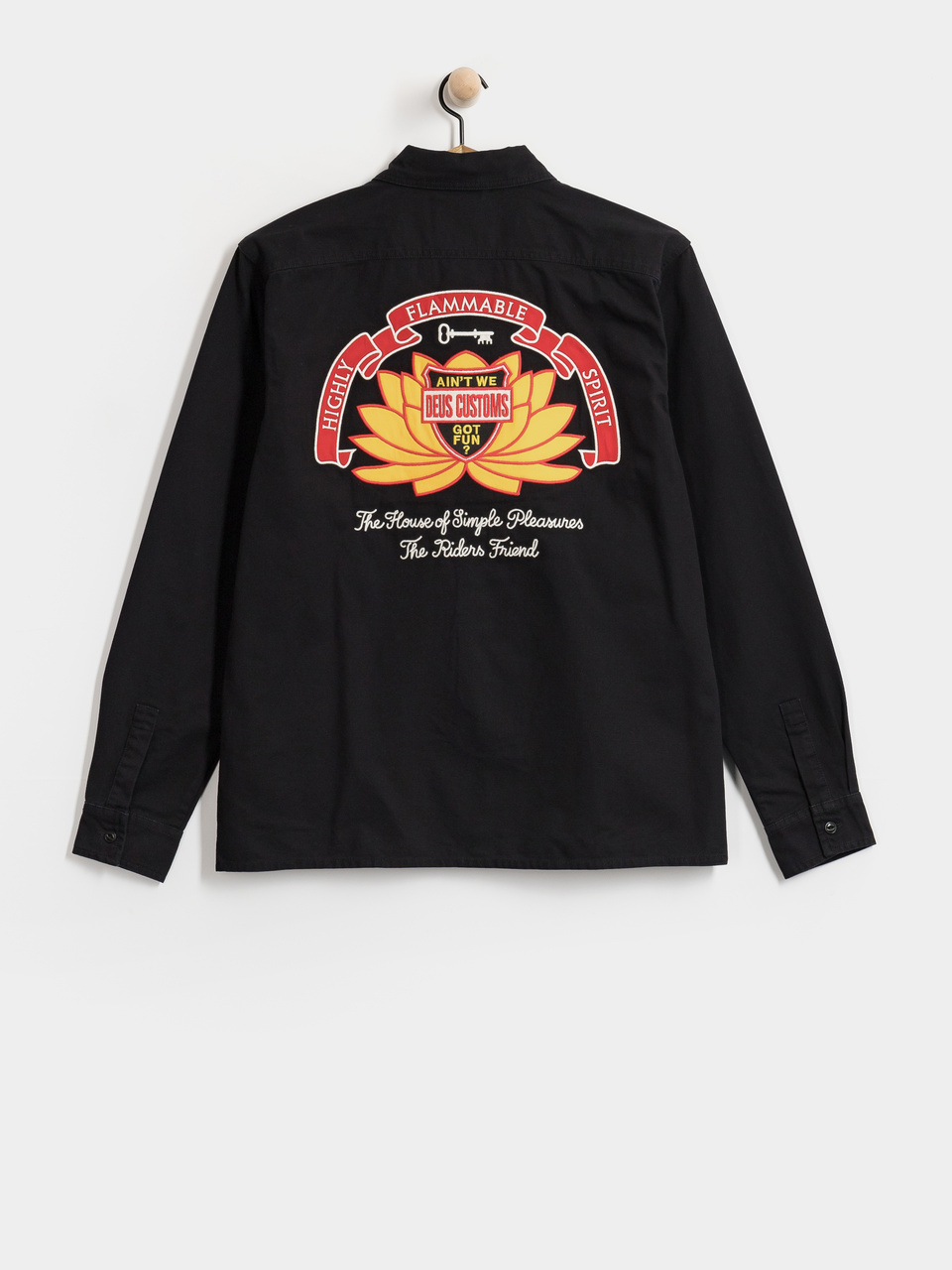 Deus Ex Machina Sacred Chest Hemd (black)