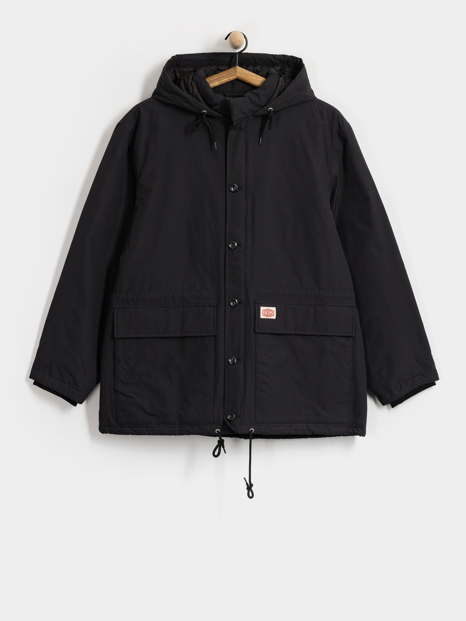 Deus Ex Machina Throsby Padded Jacke (black)