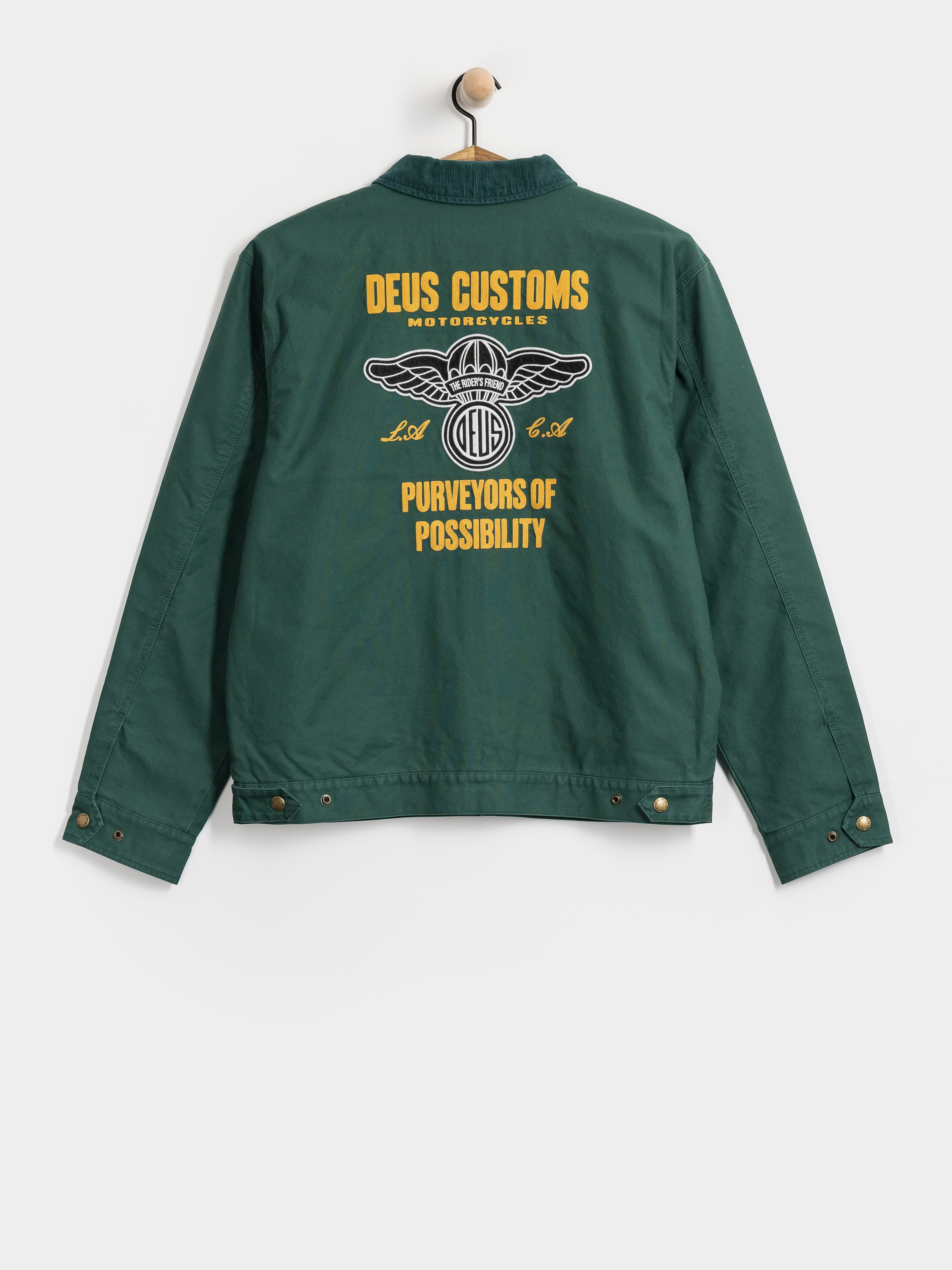Deus Ex Machina Cutaway Jacket (racing green)