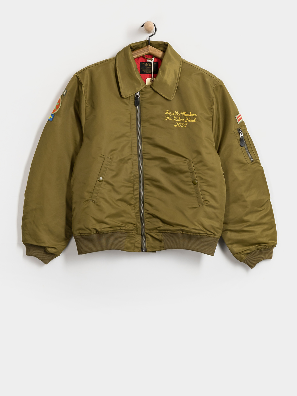 Deus Ex Machina Monty Flight Jacke (olive green)