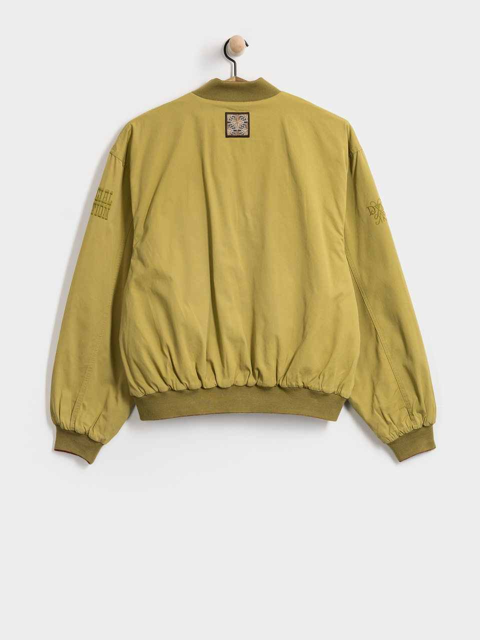 Deus Ex Machina Pendula Reversible Jacke (willow green blanket red)