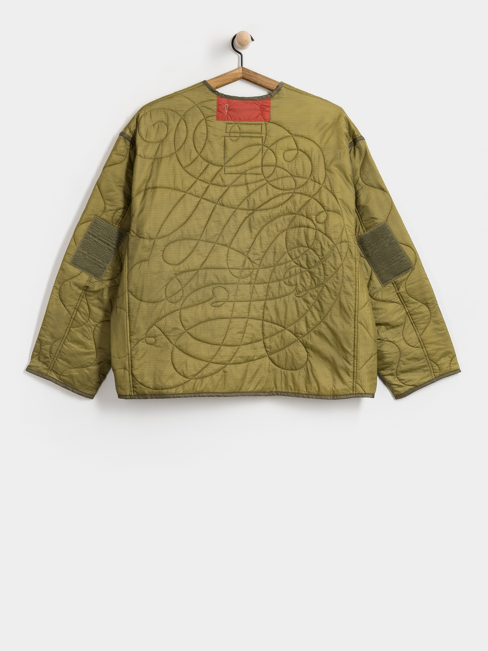 Deus Ex Machina First Flower Liner Jacke (olive green)