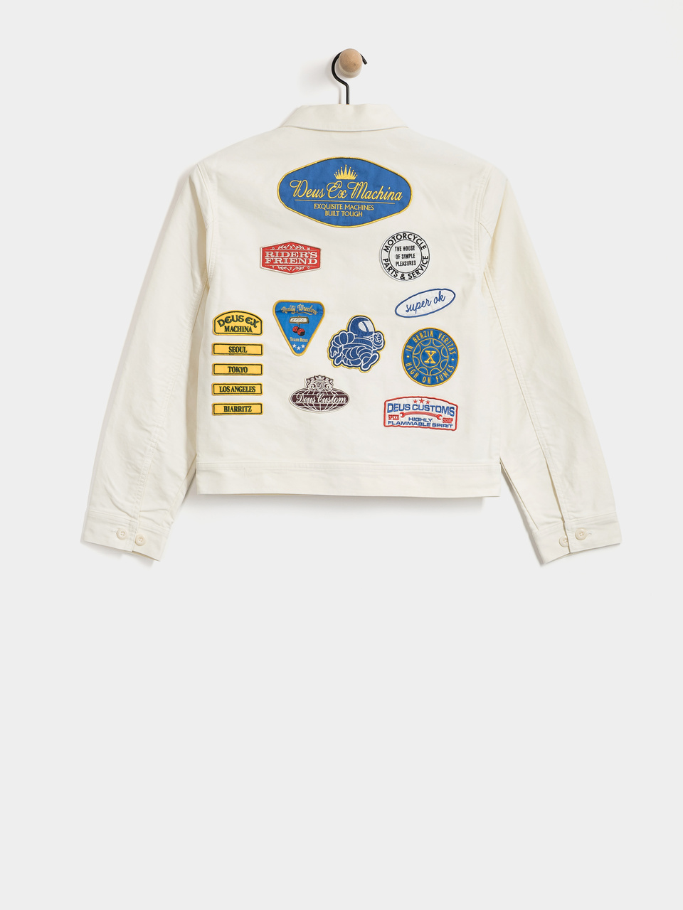 Deus Ex Machina Trophy Wmn Jacke (whisper white)