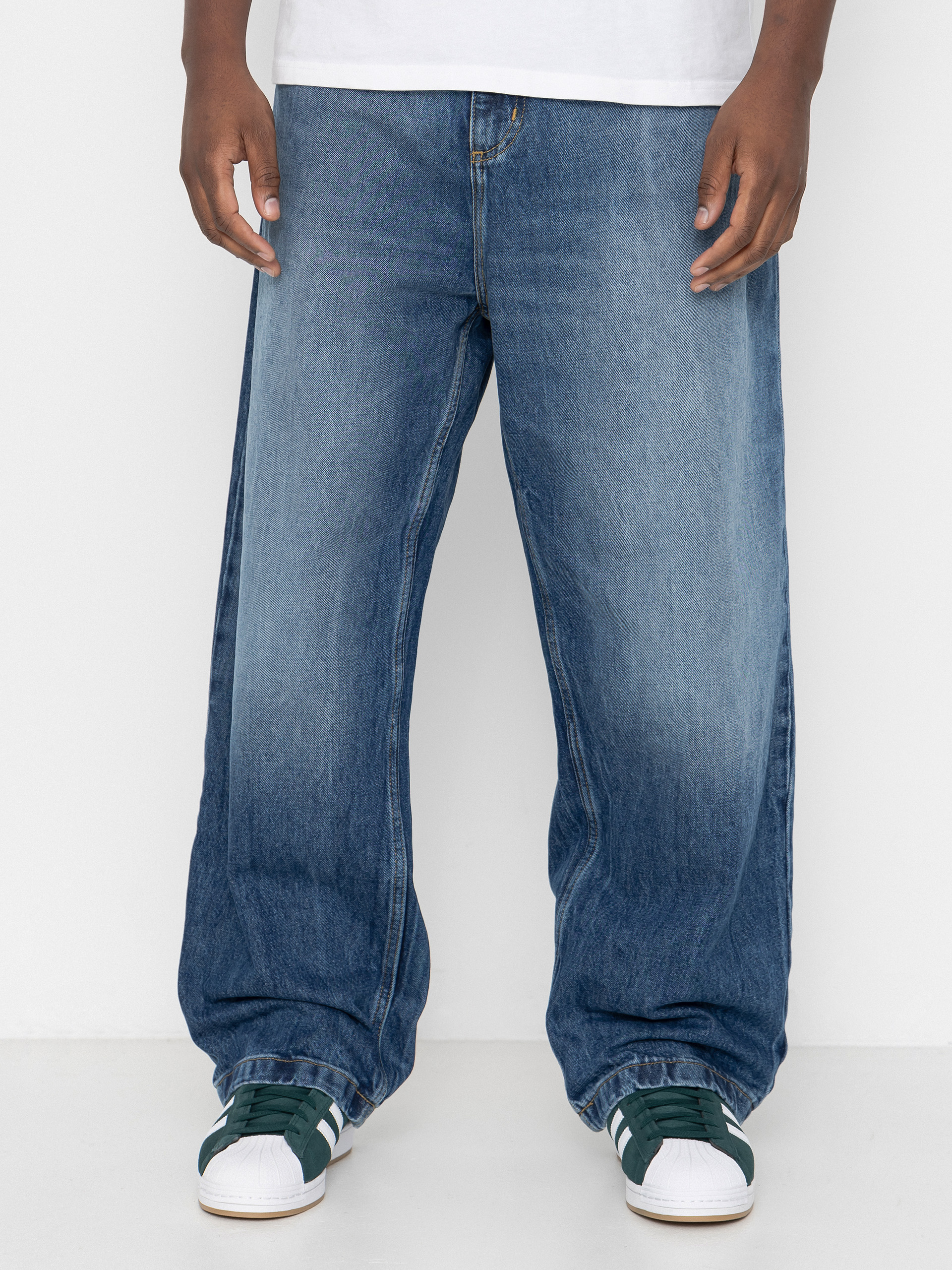 Carhartt WIP Brandon Hose (blue/marble used wash)