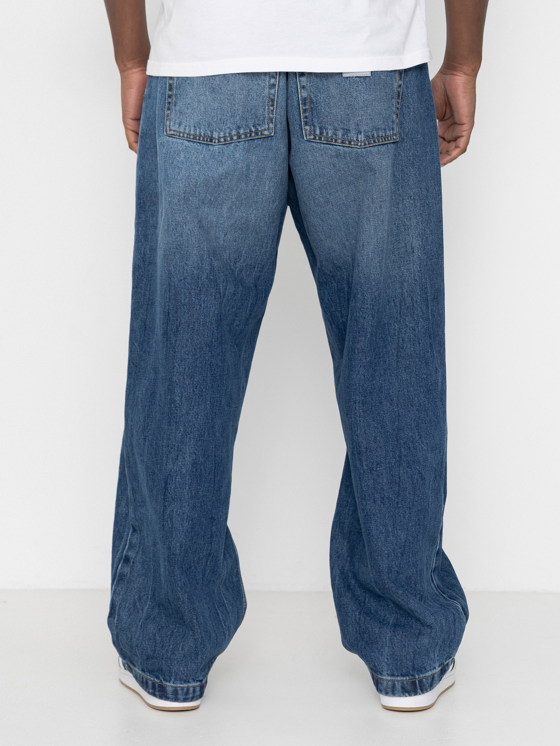 Carhartt WIP Brandon Hose (blue/marble used wash)