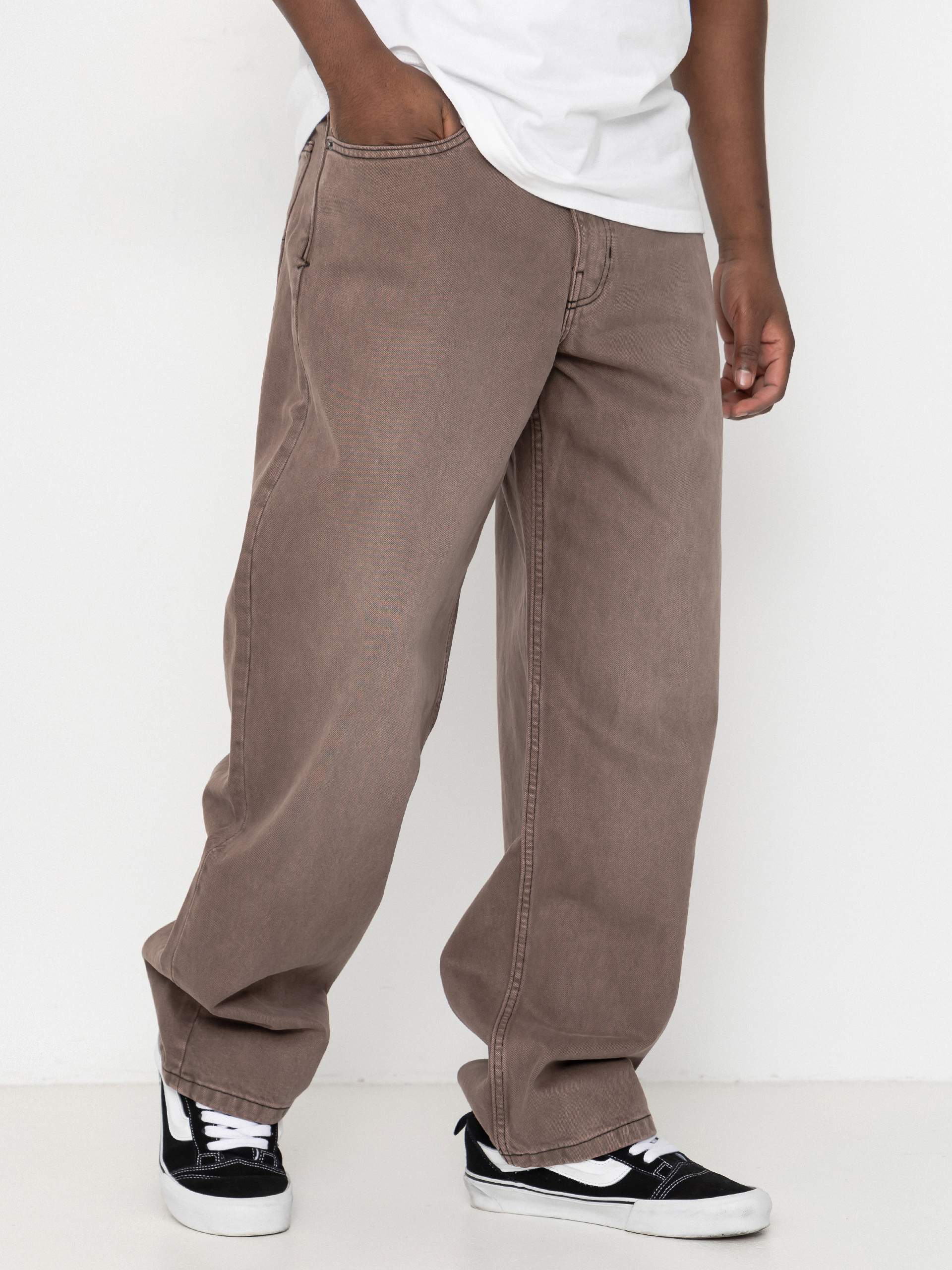 Vans Check 5 Loose Denim Hose (walnut)