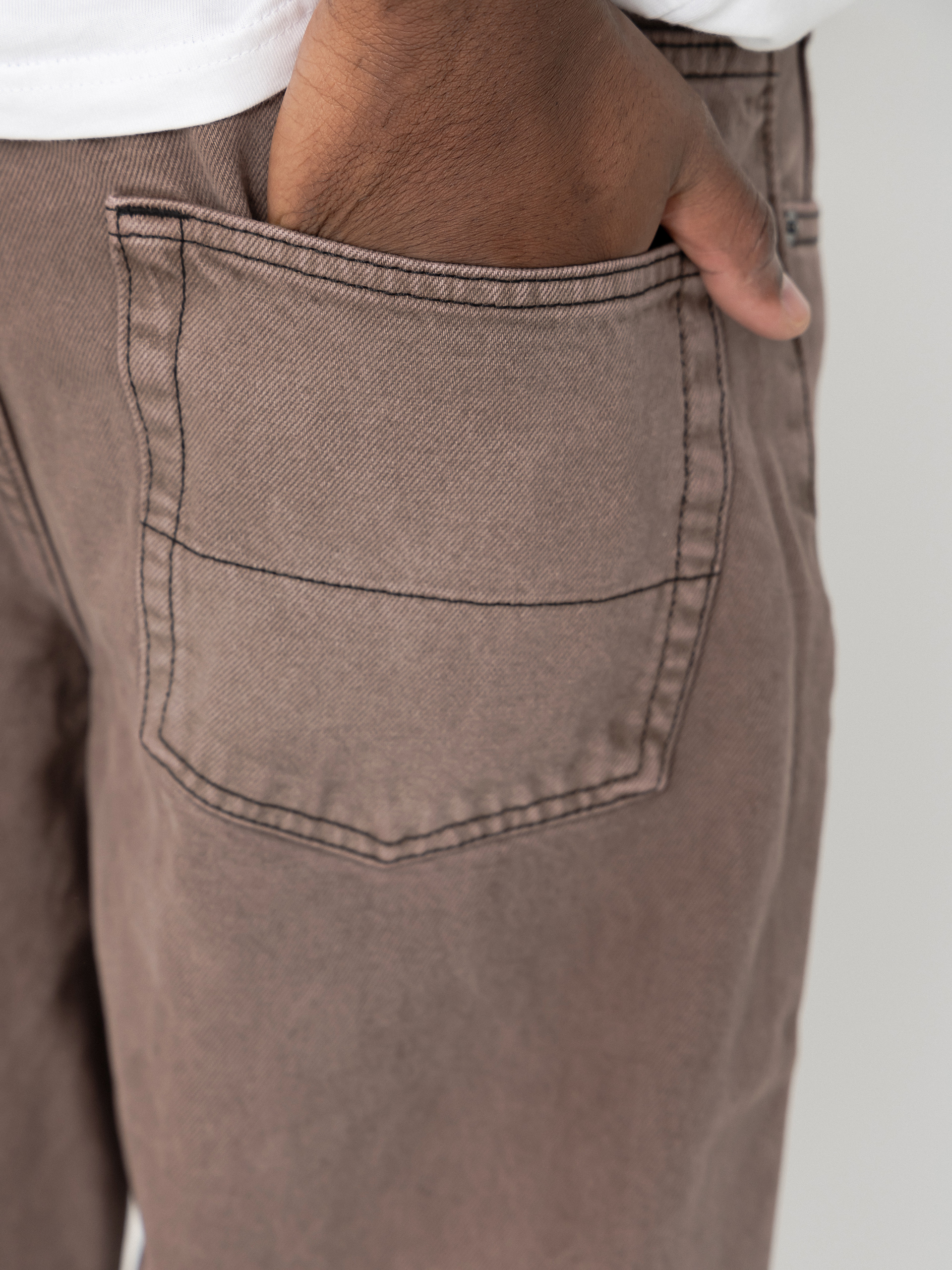 Vans Check 5 Loose Denim Hose (walnut)