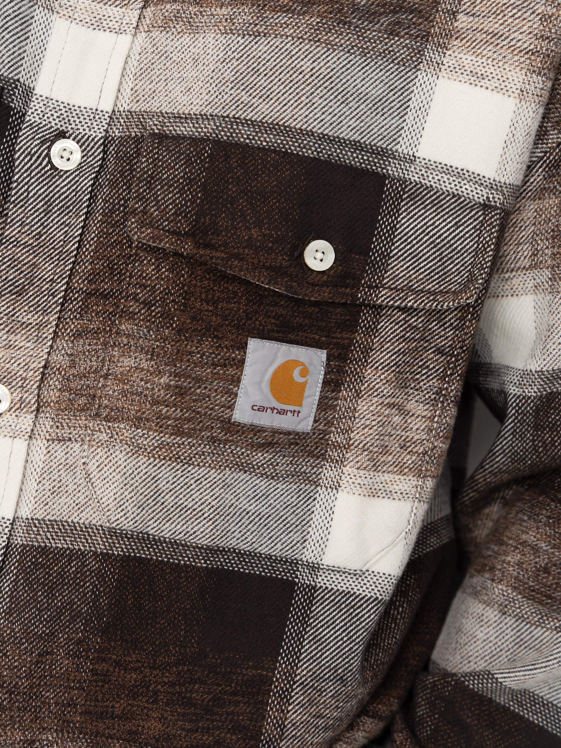 Carhartt WIP Esterson Hemd (esterson check tobacco)