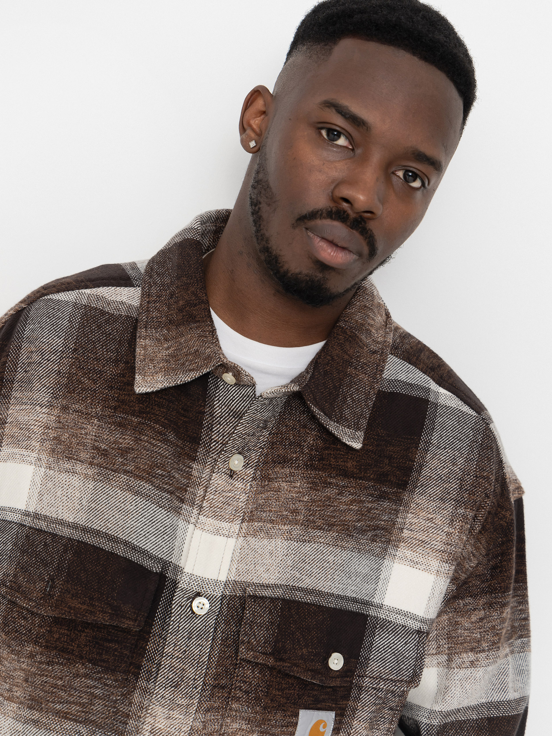 Carhartt WIP Esterson Hemd (esterson check tobacco)