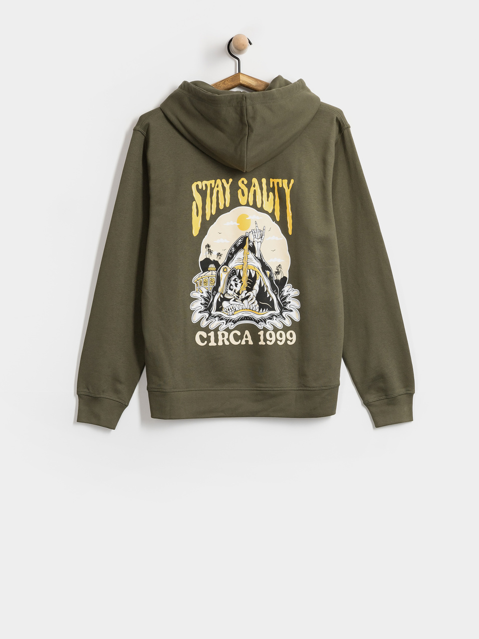 Circa Stay Salty HD Hoodie (khaki)