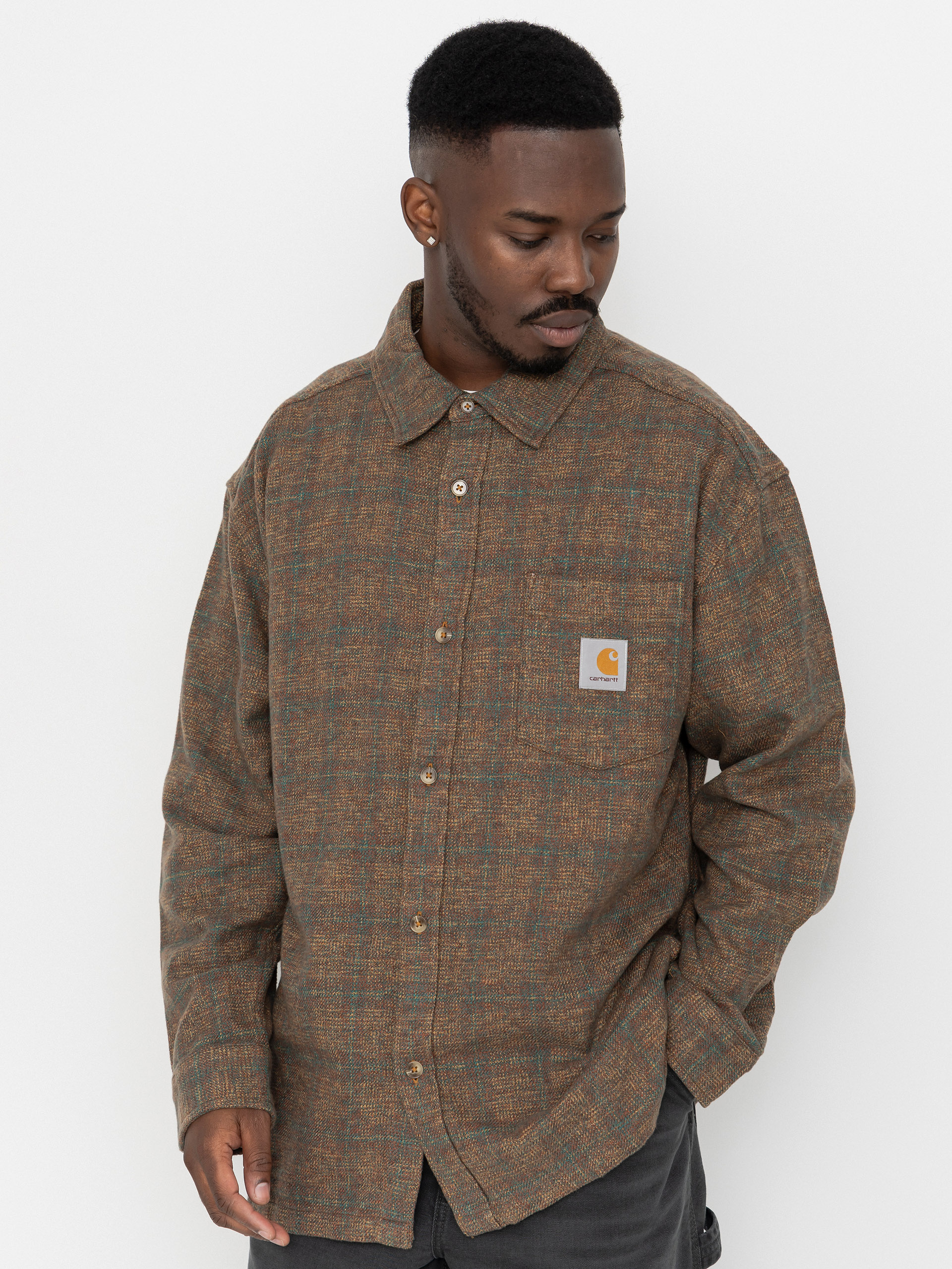 Carhartt WIP Bagley Hemd (bagley check hamilton brown)
