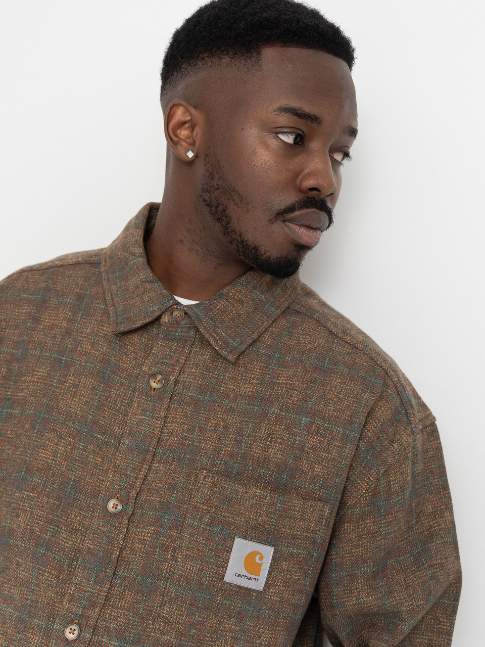 Carhartt WIP Bagley Hemd (bagley check hamilton brown)