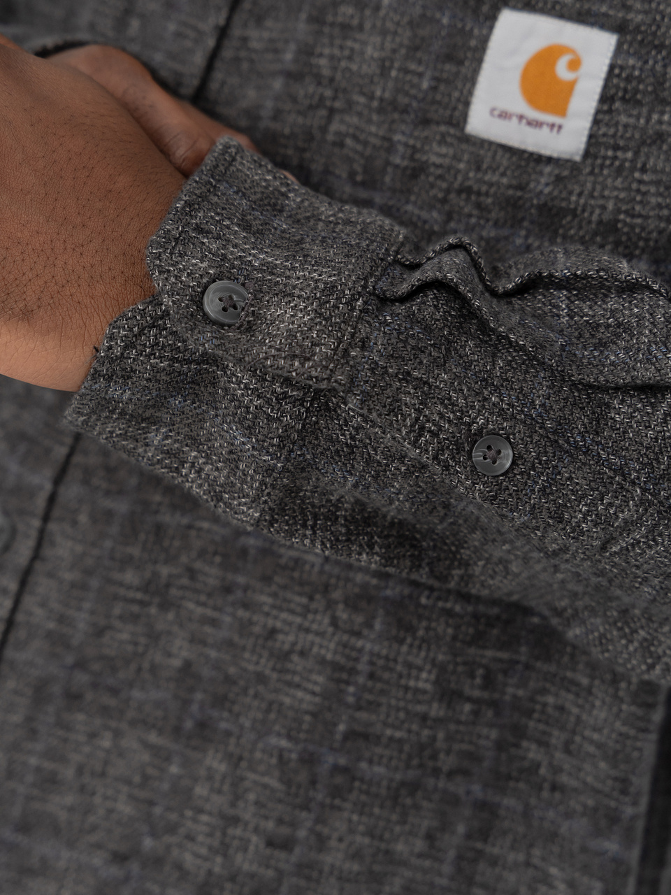 Carhartt WIP Bagley Hemd (bagley check black)