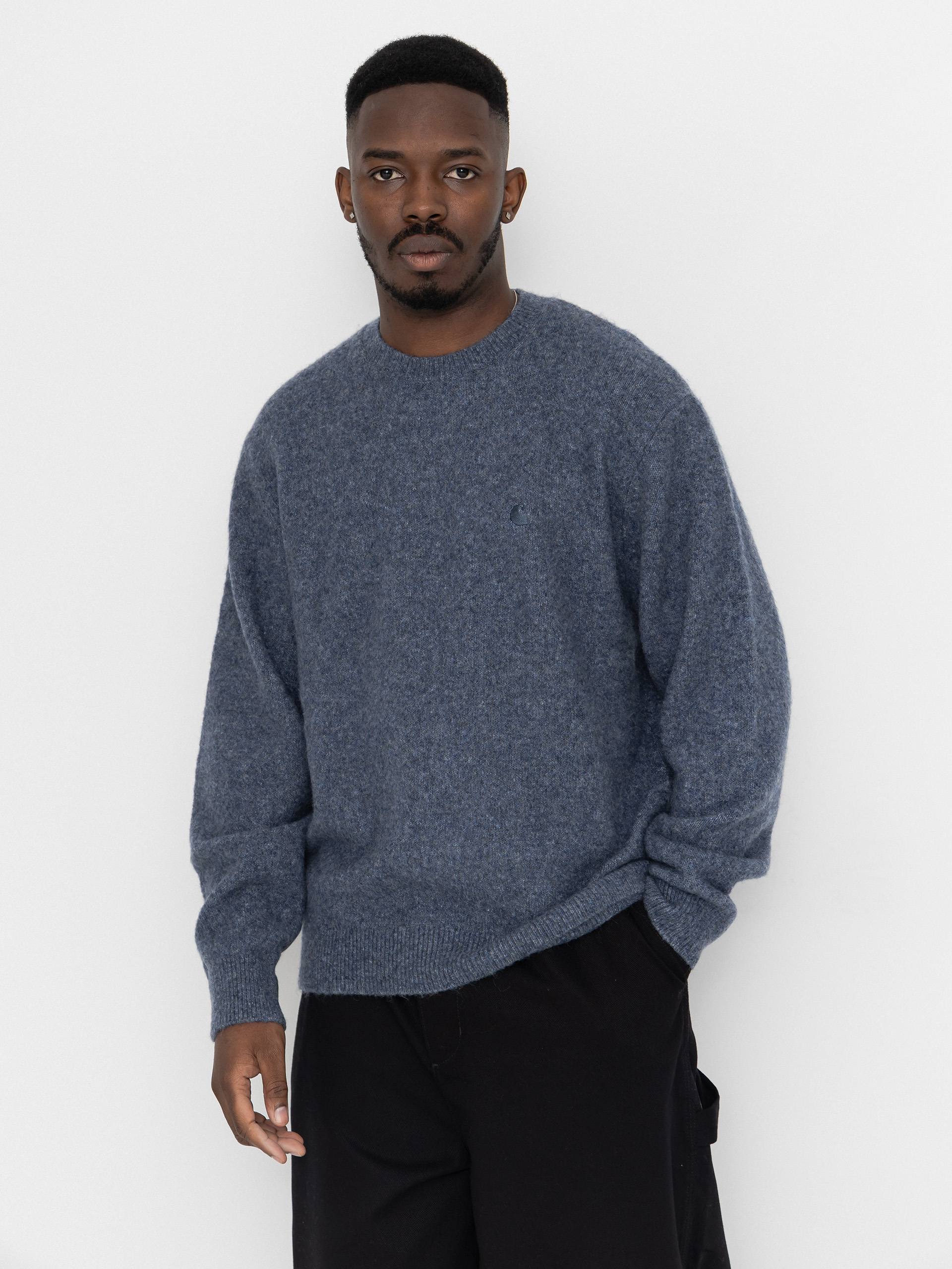 Carhartt WIP Curtis Pulli (tangled shady blue)