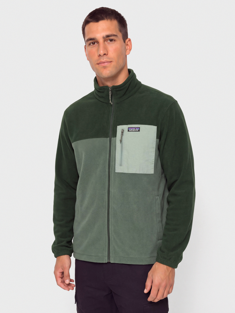 Patagonia Micro D Patch Pocket Jacket (canopy green)