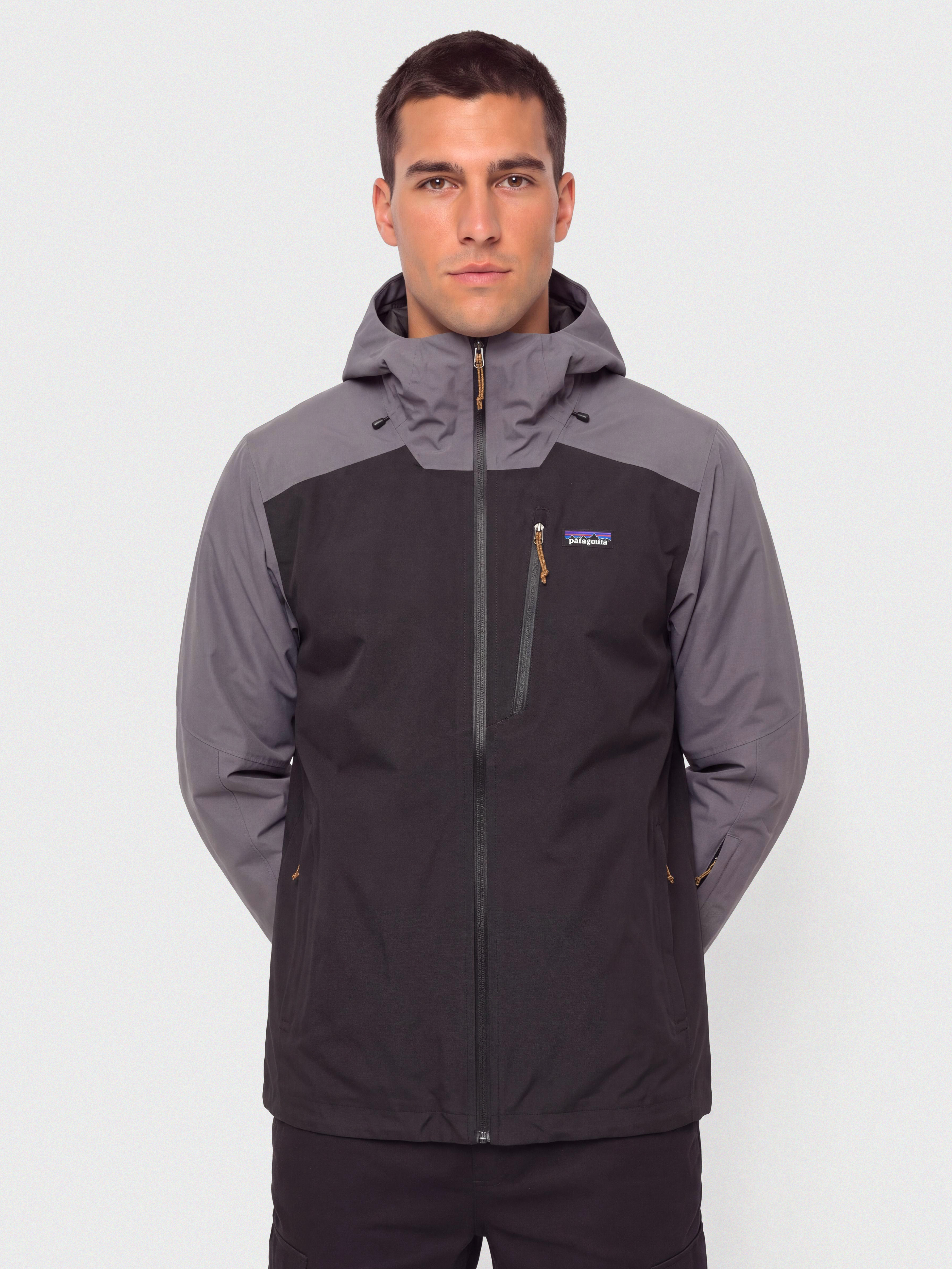 Patagonia Insulated Powder Town Snowboard jacket (may grey)