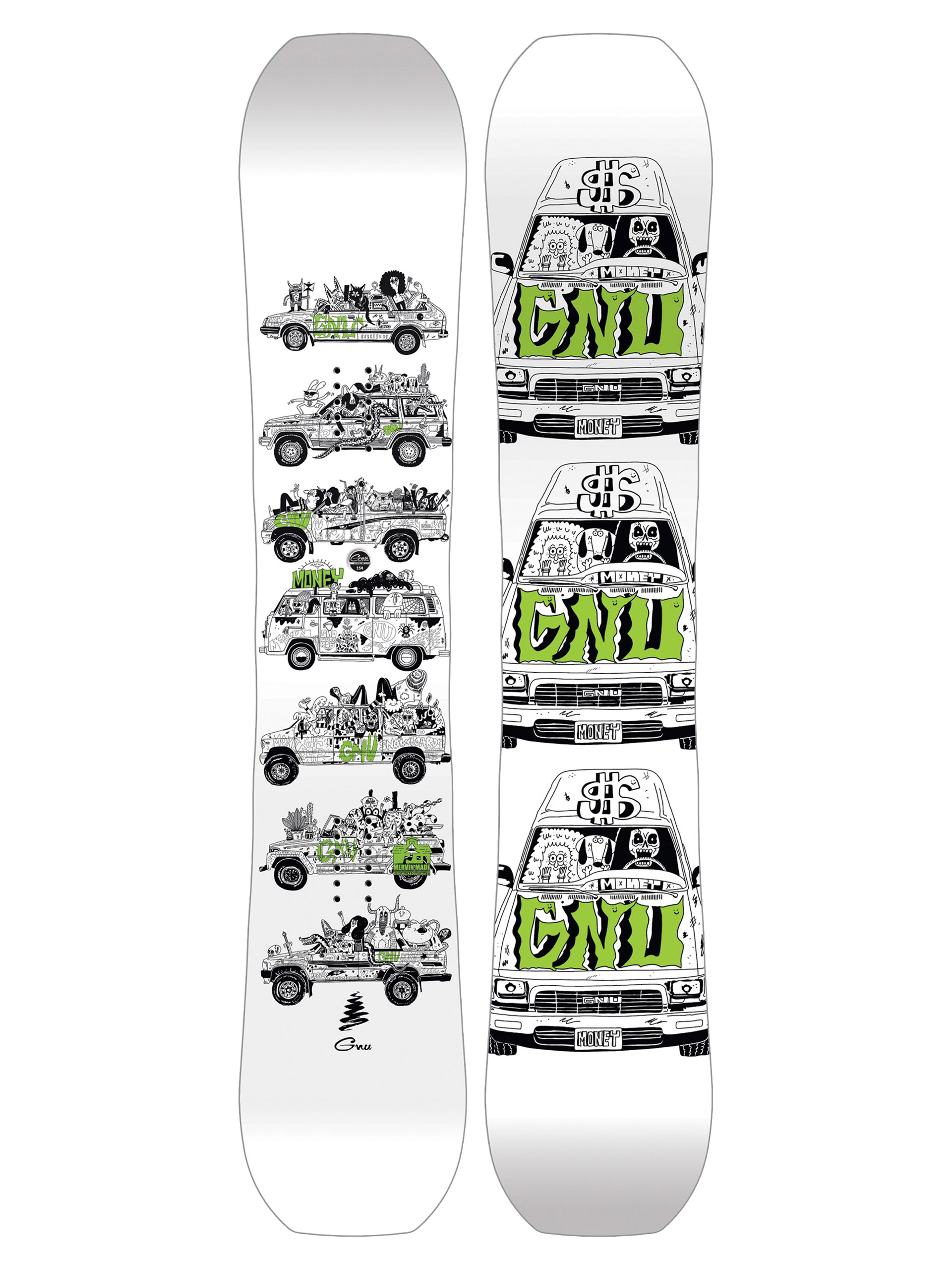 Gnu Snowboard Money