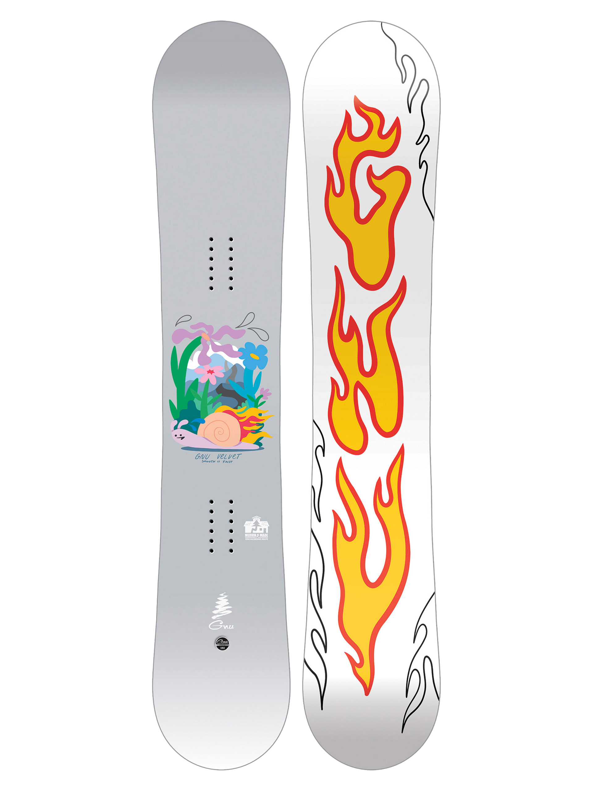 Womens Gnu Snowboard Velvet