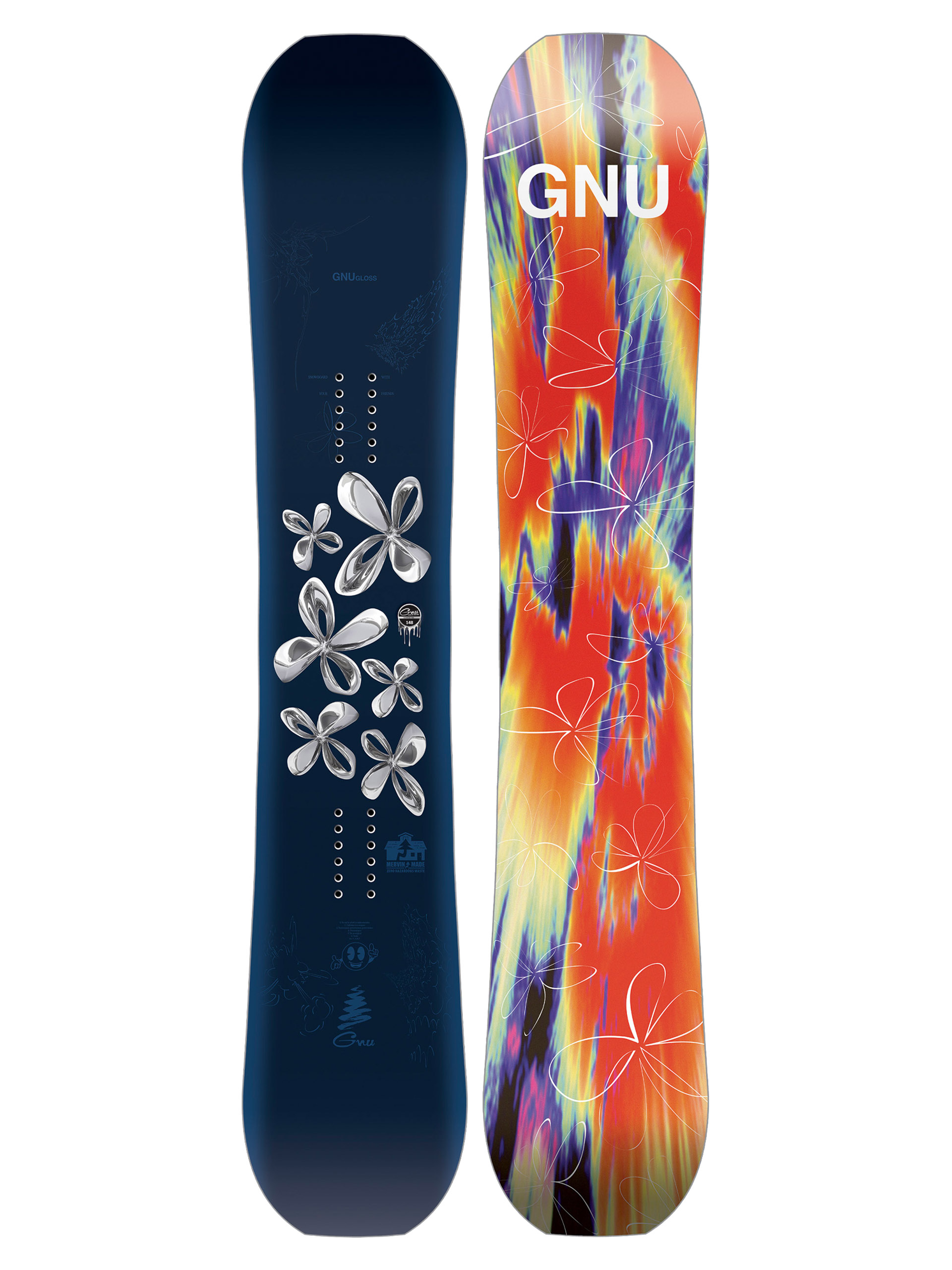 Womens Gnu Snowboard Gloss