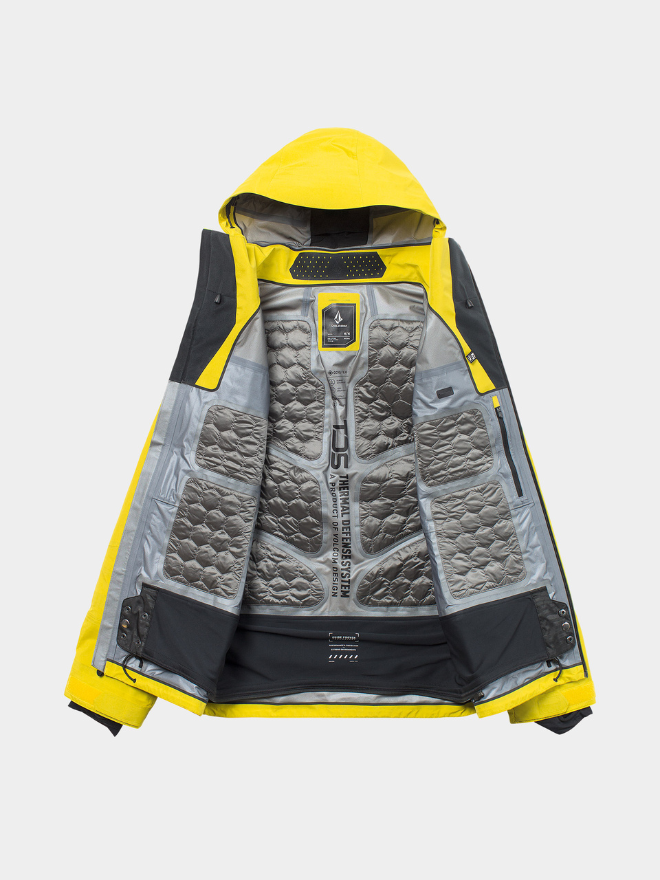Herren Volcom Snowboard Jacke Tds Inf Gore Tex (yellow)