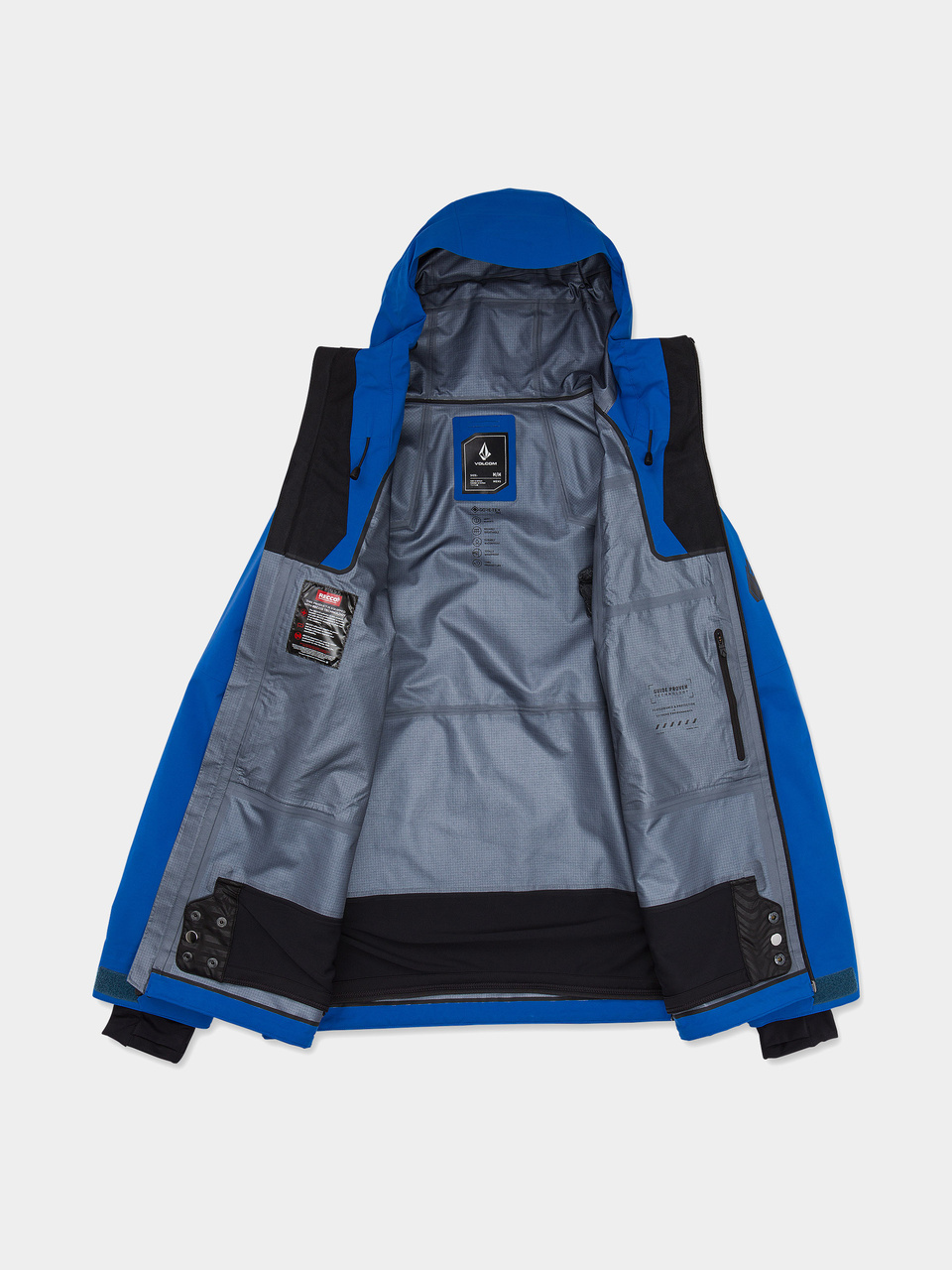 Mens Volcom Snowboard jacket Guch 3L Gore Tex Pro (bright blue)