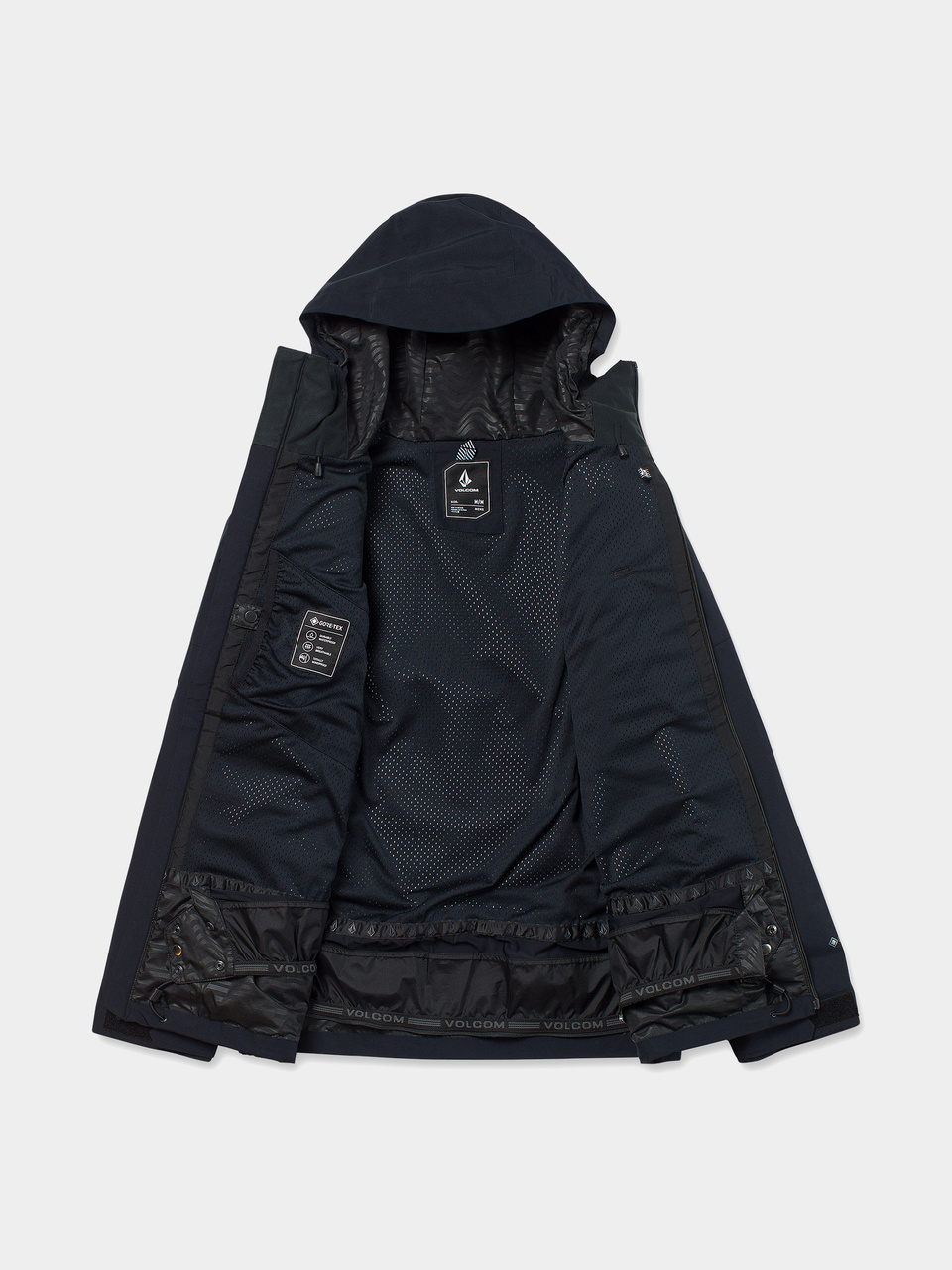 Herren Volcom Snowboard Jacke L Gore Tex (black)