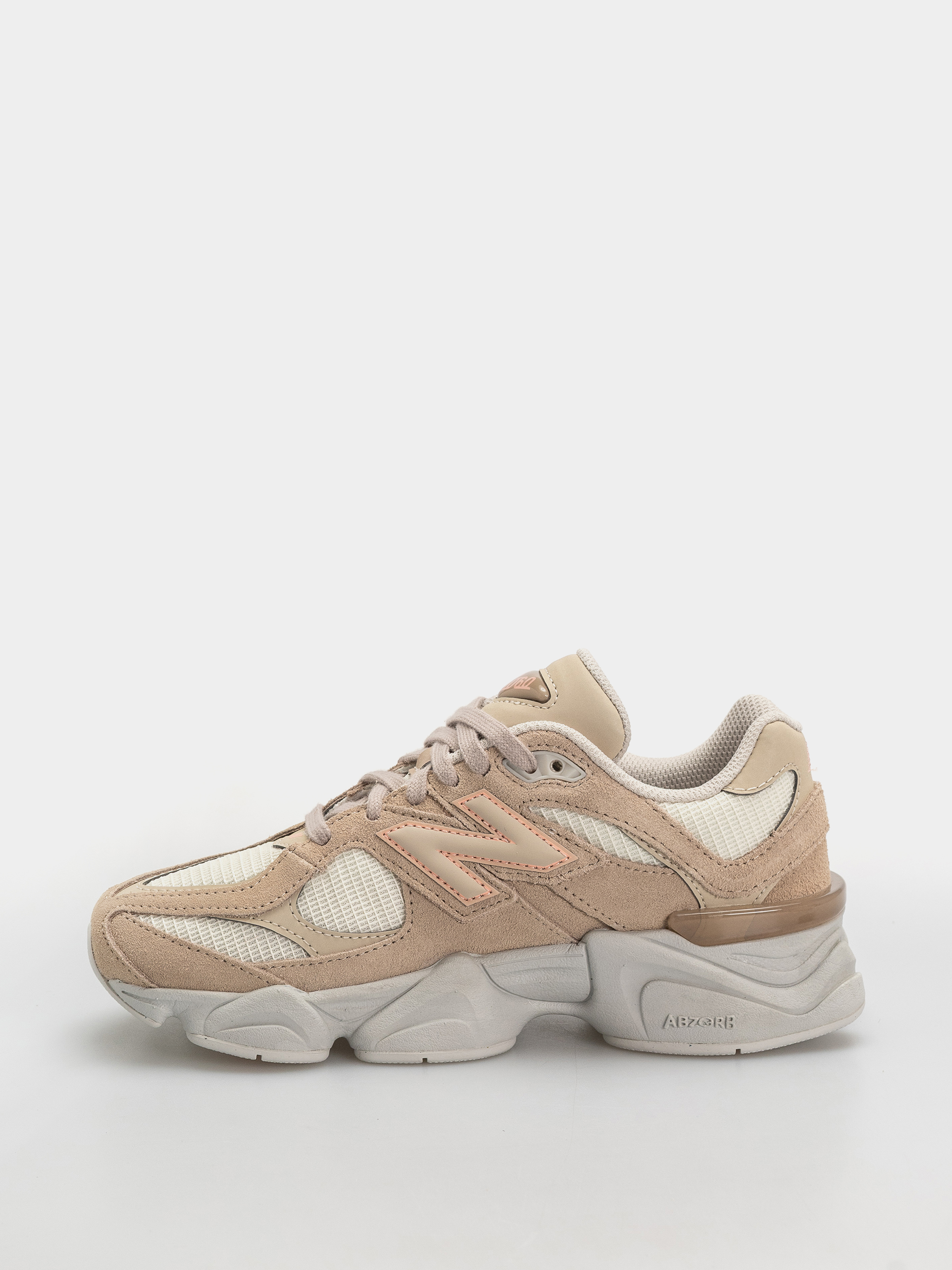 New Balance 9060 JR Shoes (mindful grey/pink lemonade)