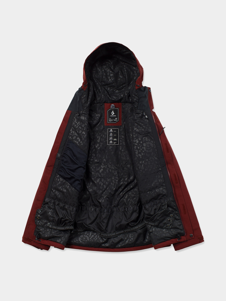 Damen Volcom Snowboard Jacke Stoney Shadow Ins (pinot)