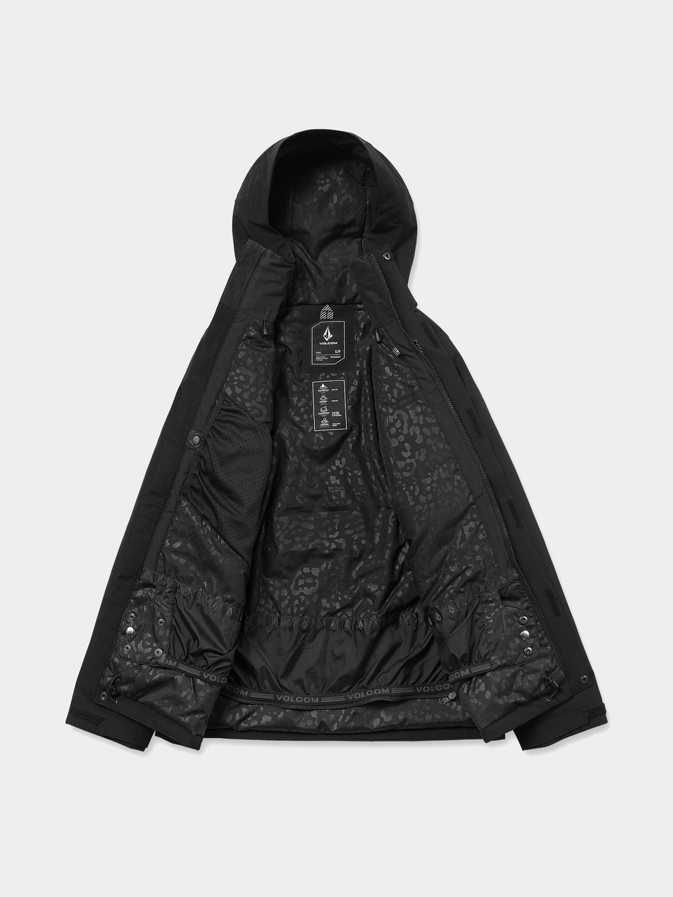 Womens Volcom Snowboard jacket Stoney Shadow Ins (black)