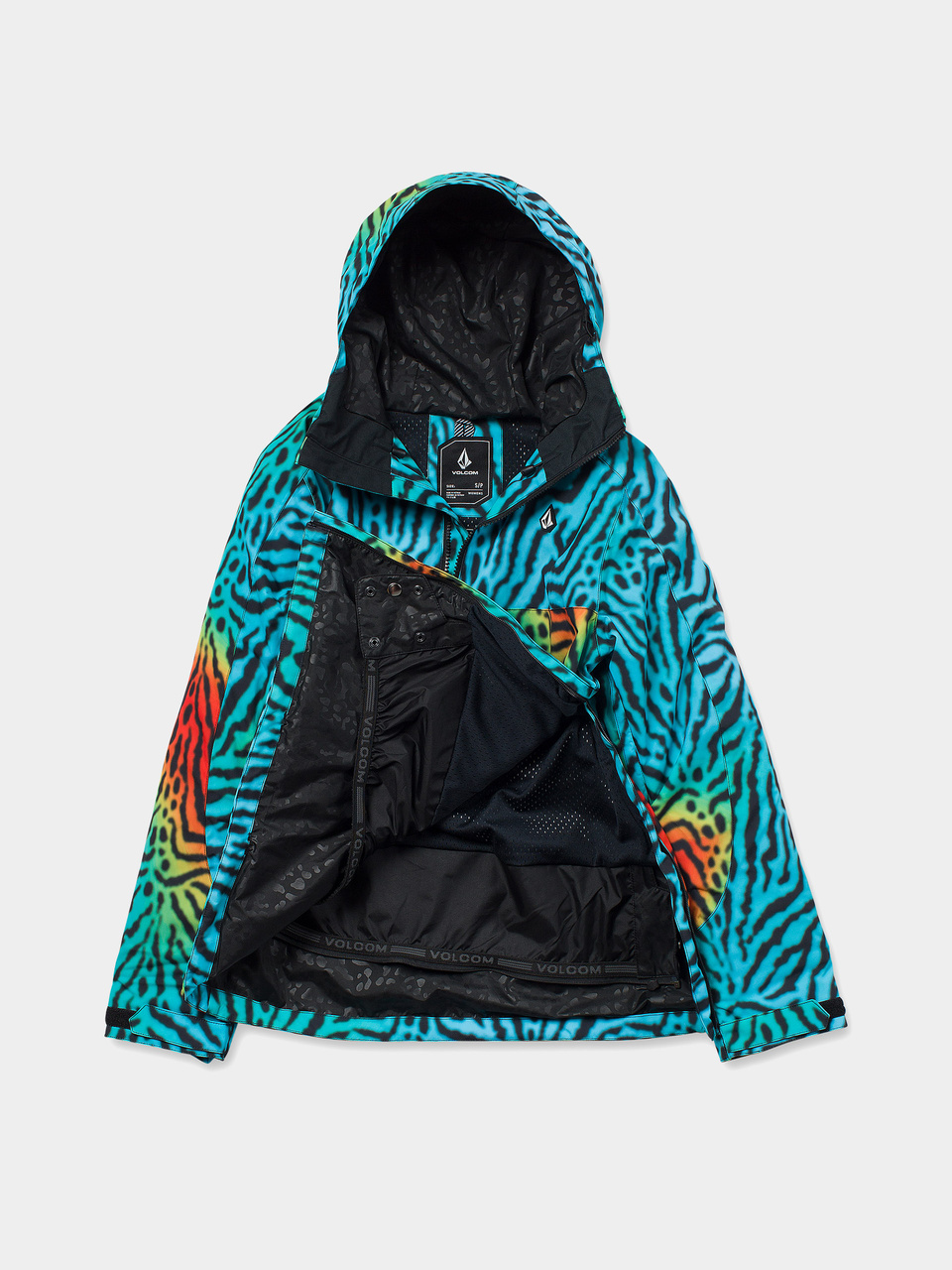Damen Volcom Snowboard Jacke Harlan Pullover (acid)