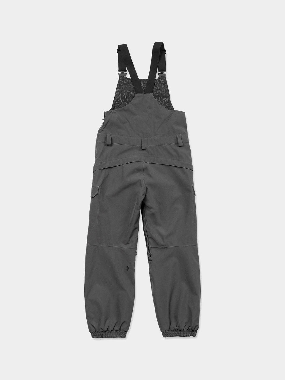 Womens Volcom Snowboard pants Creston 3D Stretch Bib (dark grey)