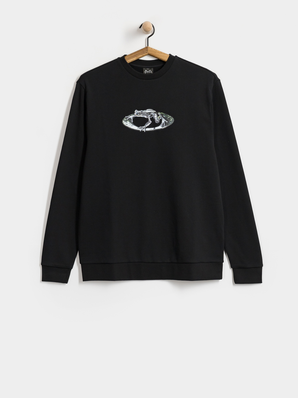 Oakley Animatronic Frog Crewneck Hoodie (pitch black)