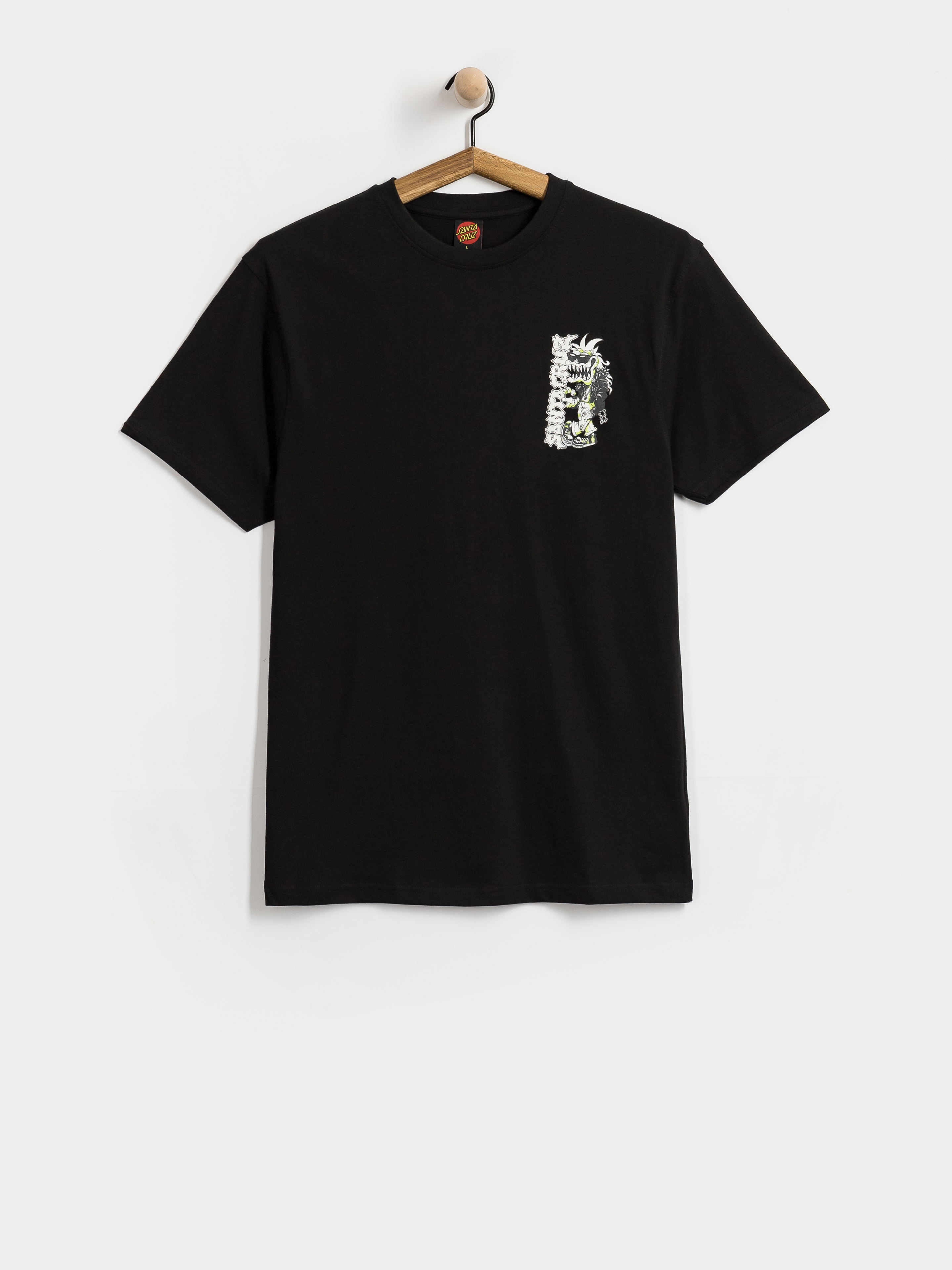 Santa Cruz Punk Gremlin Front T-Shirt (black)
