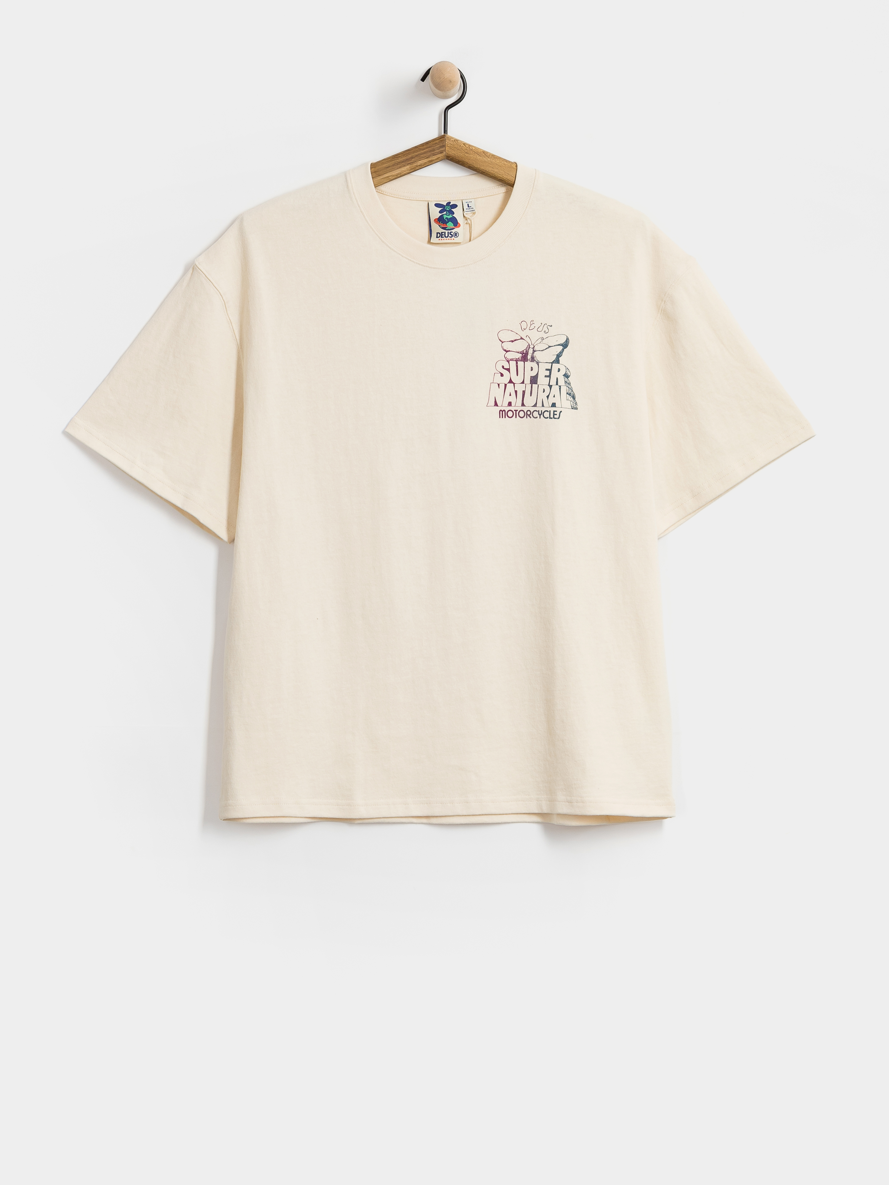 Deus Ex Machina Temple Torque T-Shirt (dirty white)