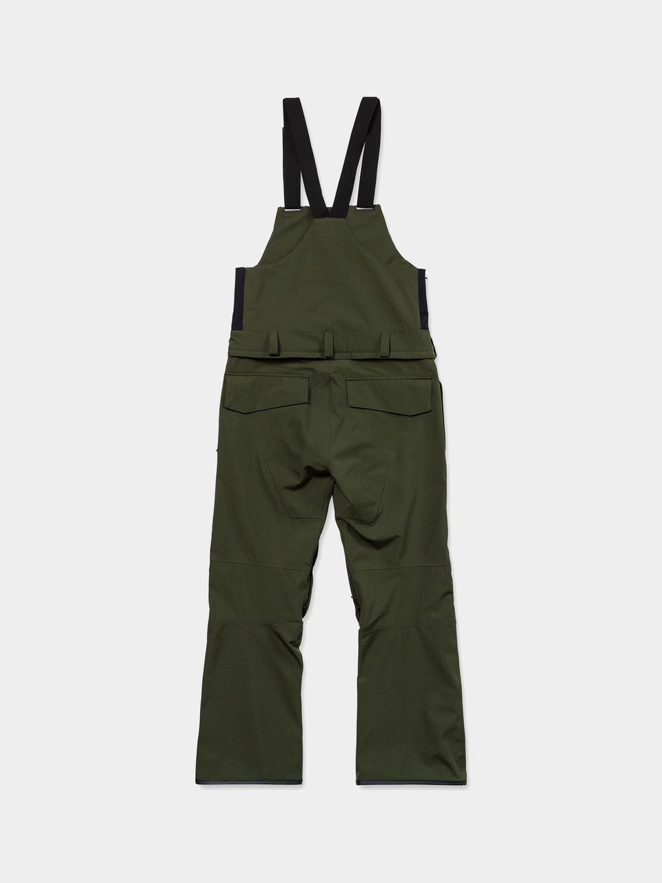 Mens Volcom Snowboard pants Roan Bib Overall (dark green)