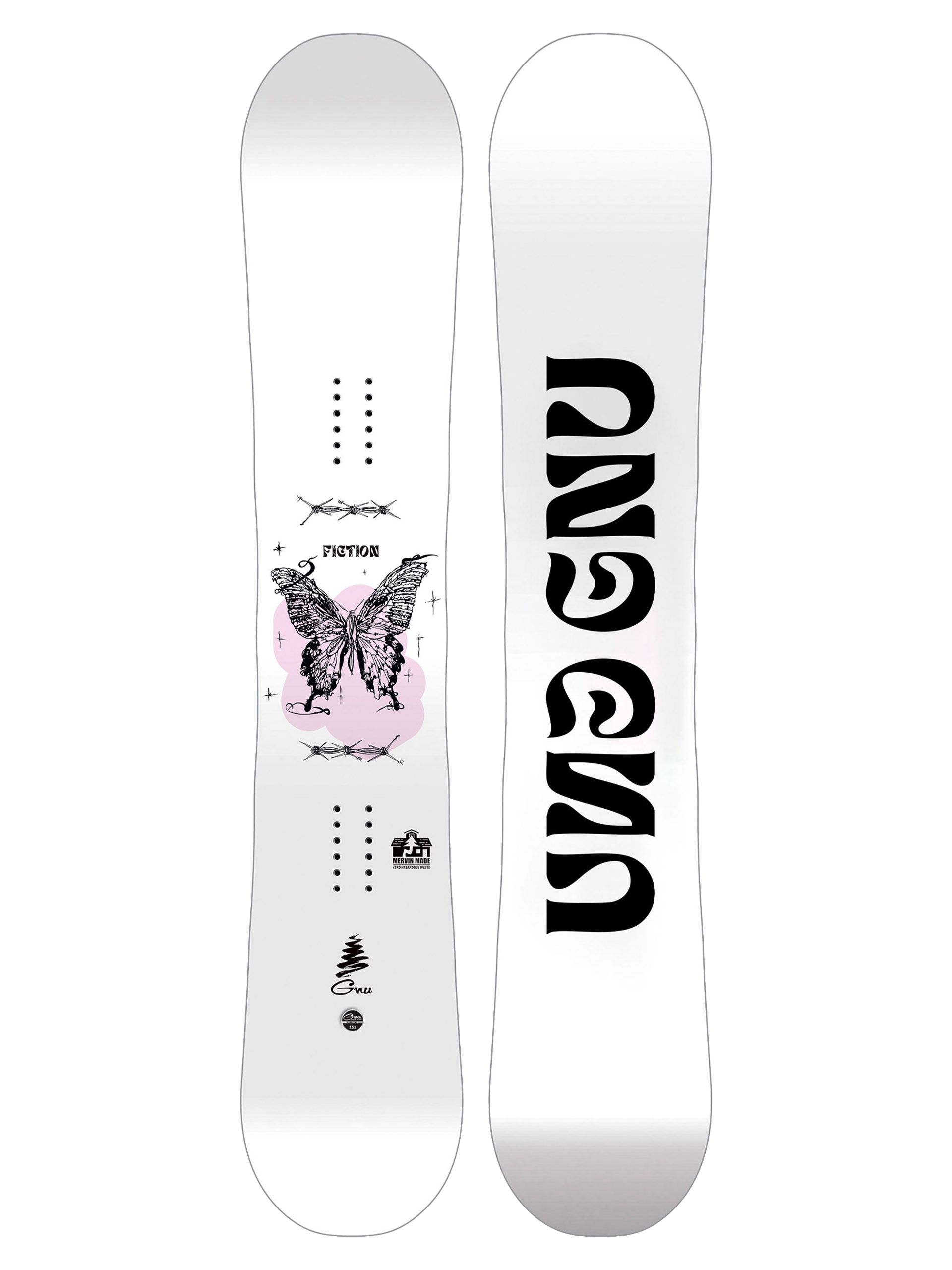 Gnu Snowboard Fiction Wmn
