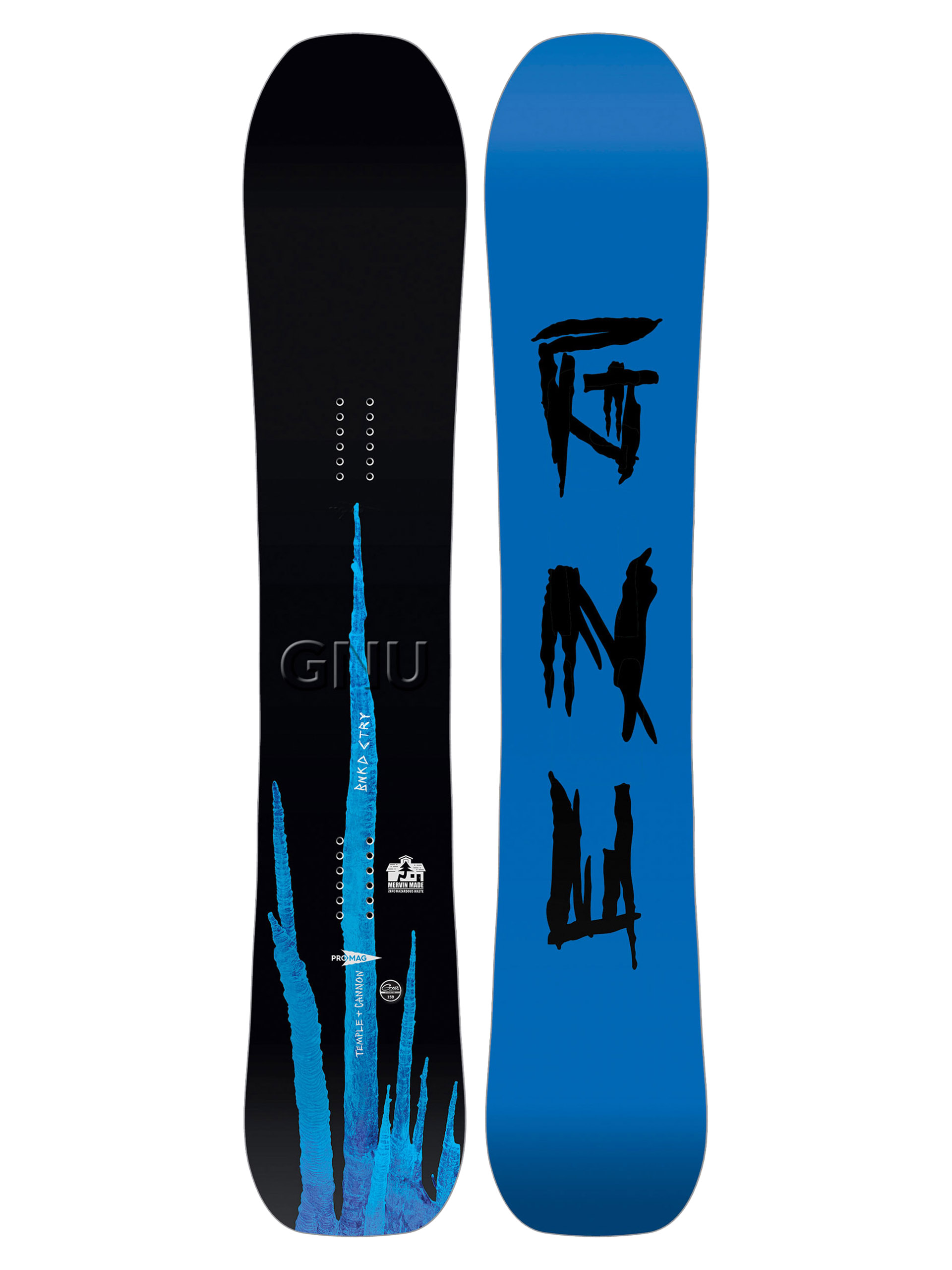 Gnu Snowboard Banked Country
