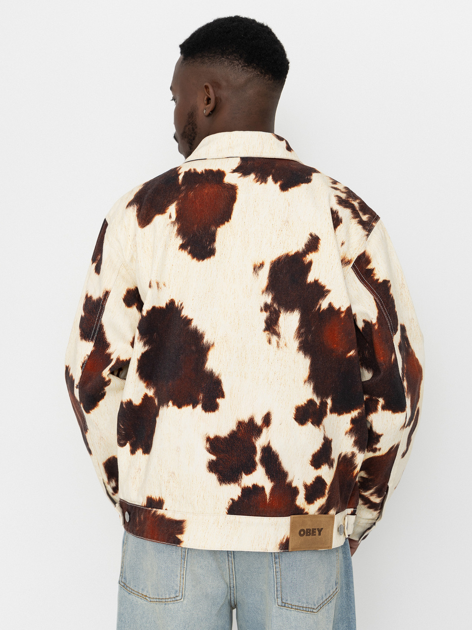 OBEY Workshop Jacke (cow print)