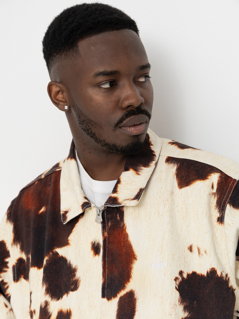 OBEY Workshop Jacke (cow print)