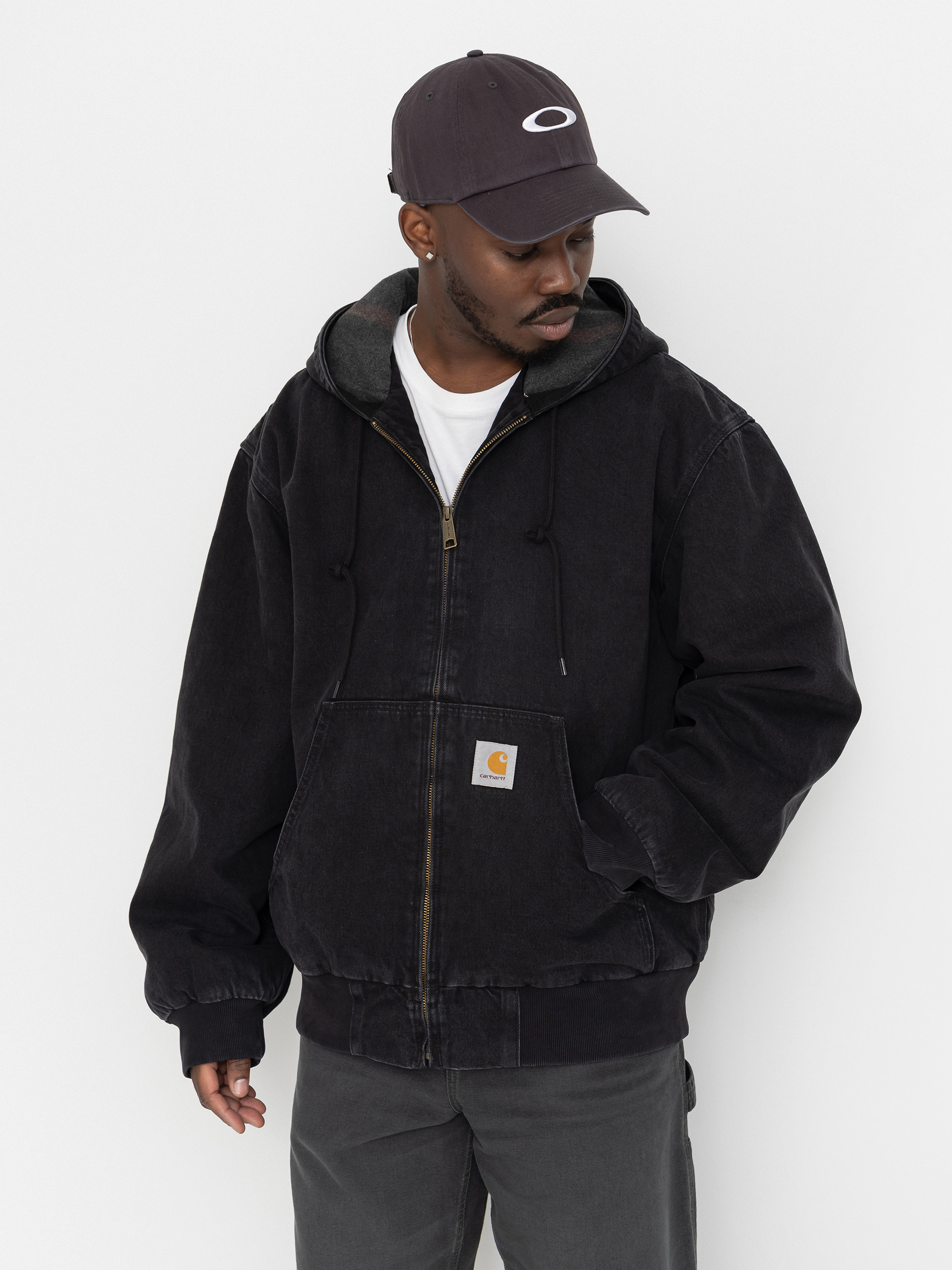 Carhartt WIP Jacket OG Active (black/stone washed)