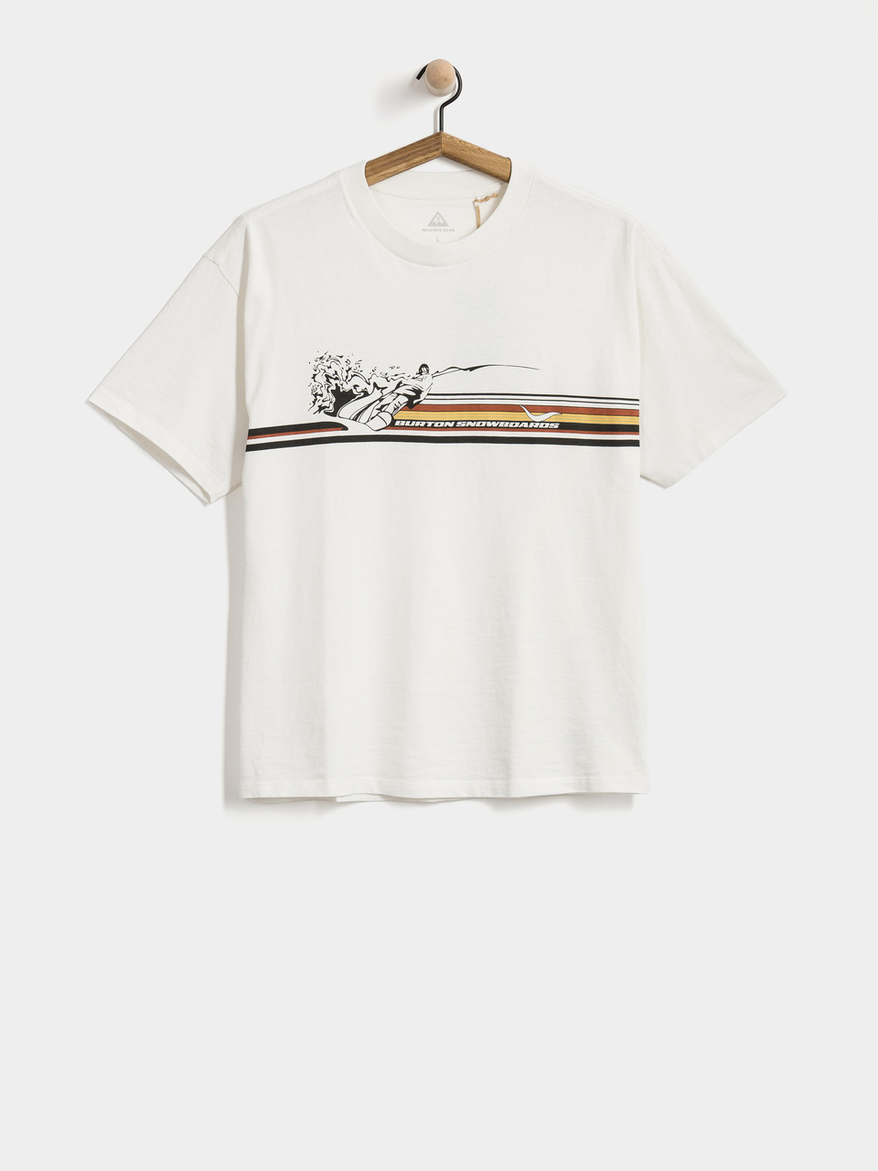 Burton Active T-shirt 50TH 90s (stout white)