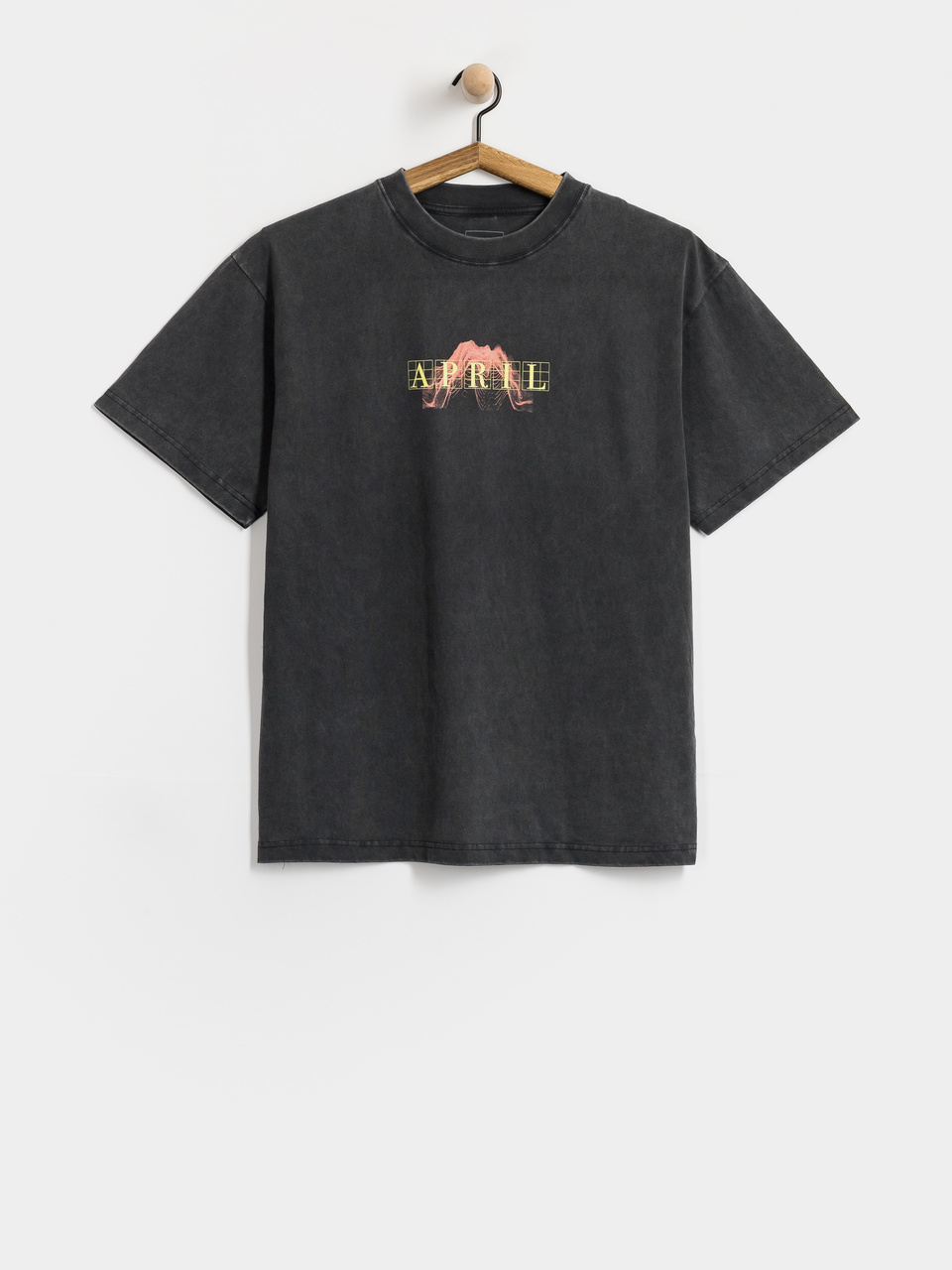 April Skateboards T-Shirt Gridlock (v black)
