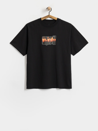 April Skateboards T-Shirt Rusted Over (black)
