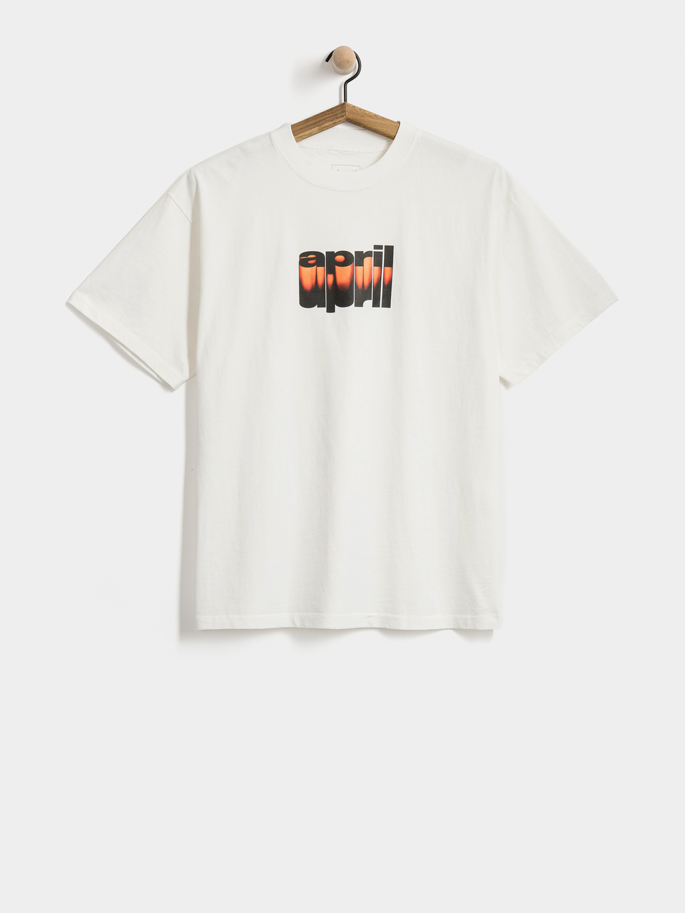 April Skateboards T-Shirt Rusted Over (white)