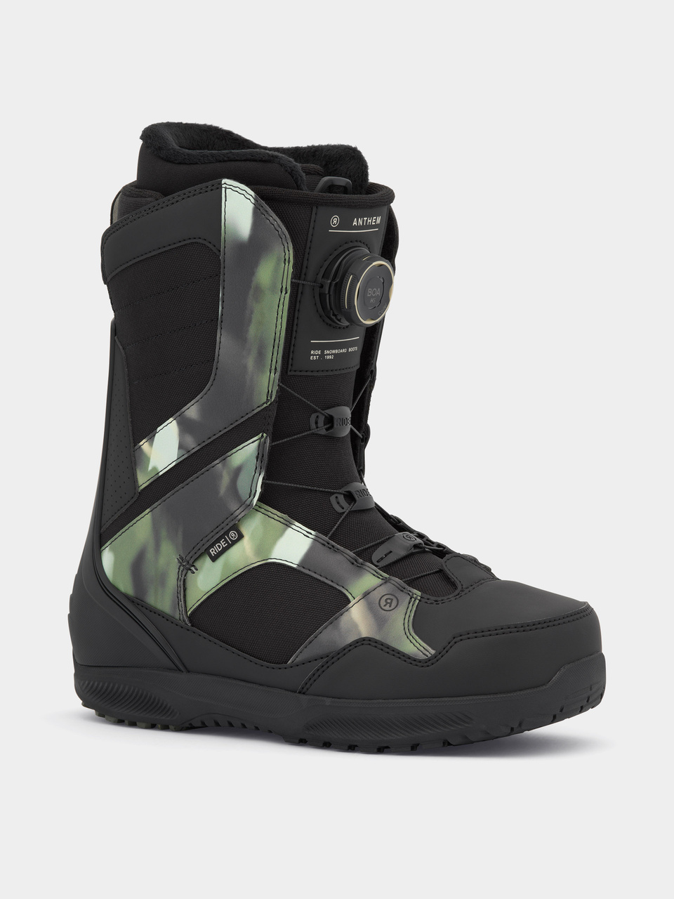 Mens Ride Snowboard boots Anthem (swamp camo)