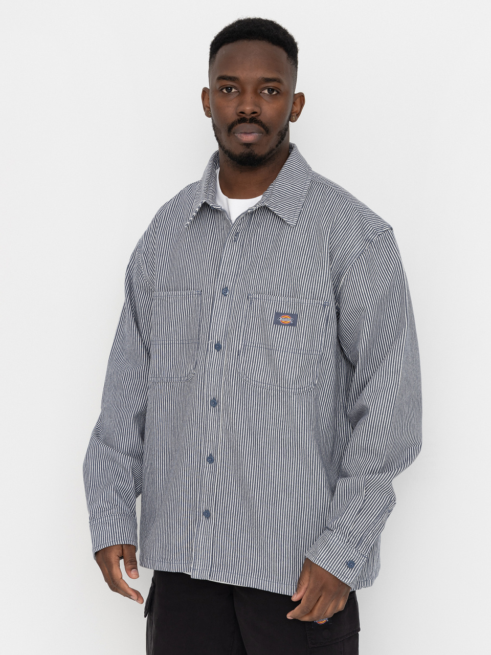 Dickies 247 Garment Dyed Work Hemd (retro indigo)