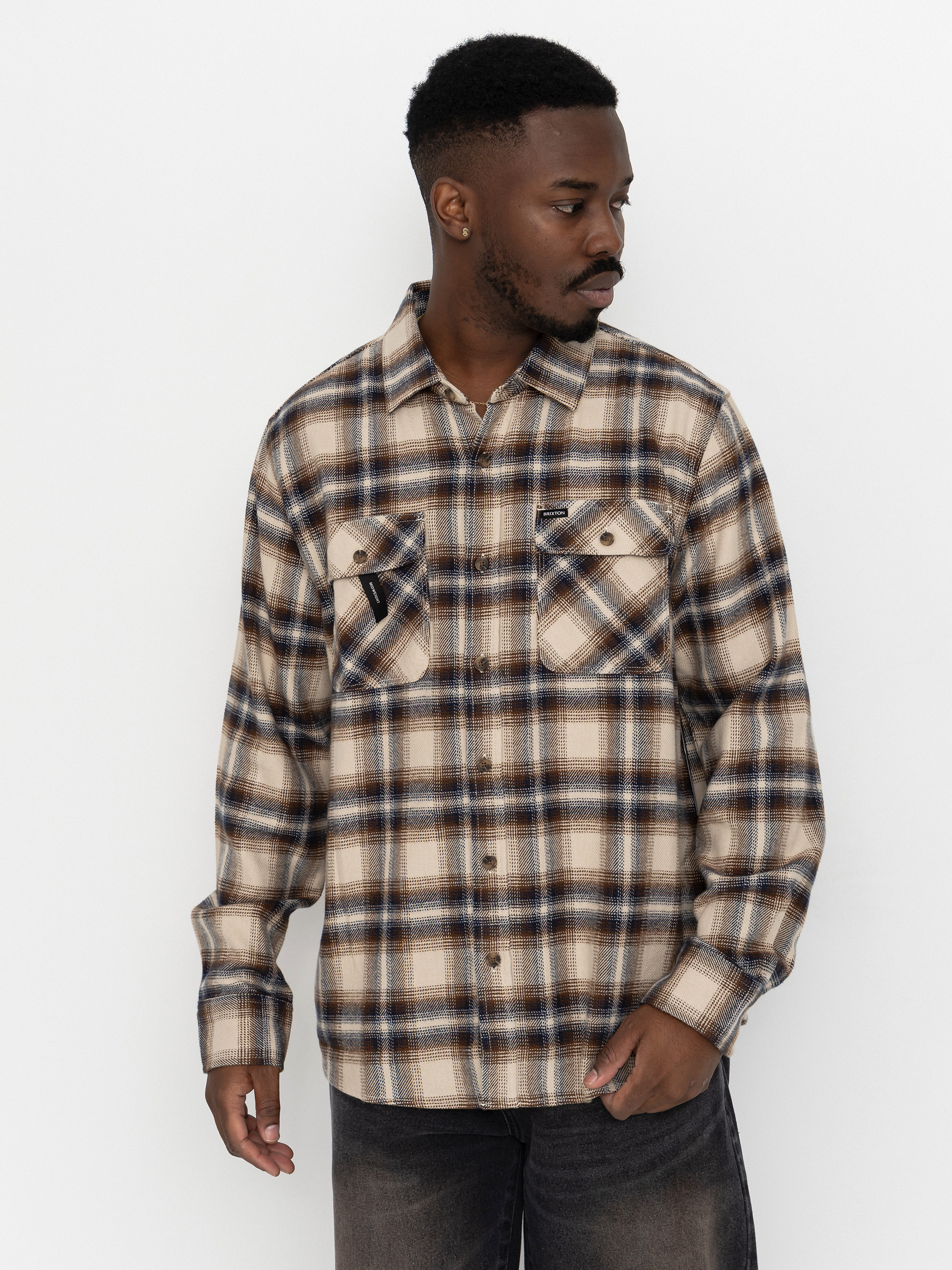 Brixton Hemd Bowery Flannel Ls