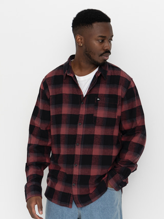 Quiksilver Motherfly Plaid Hemd (oxblood red motherfly)