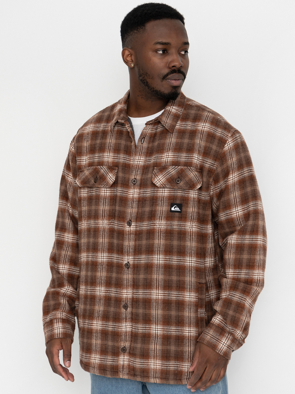 Quiksilver Venture Sherpa Shirt (java venture)